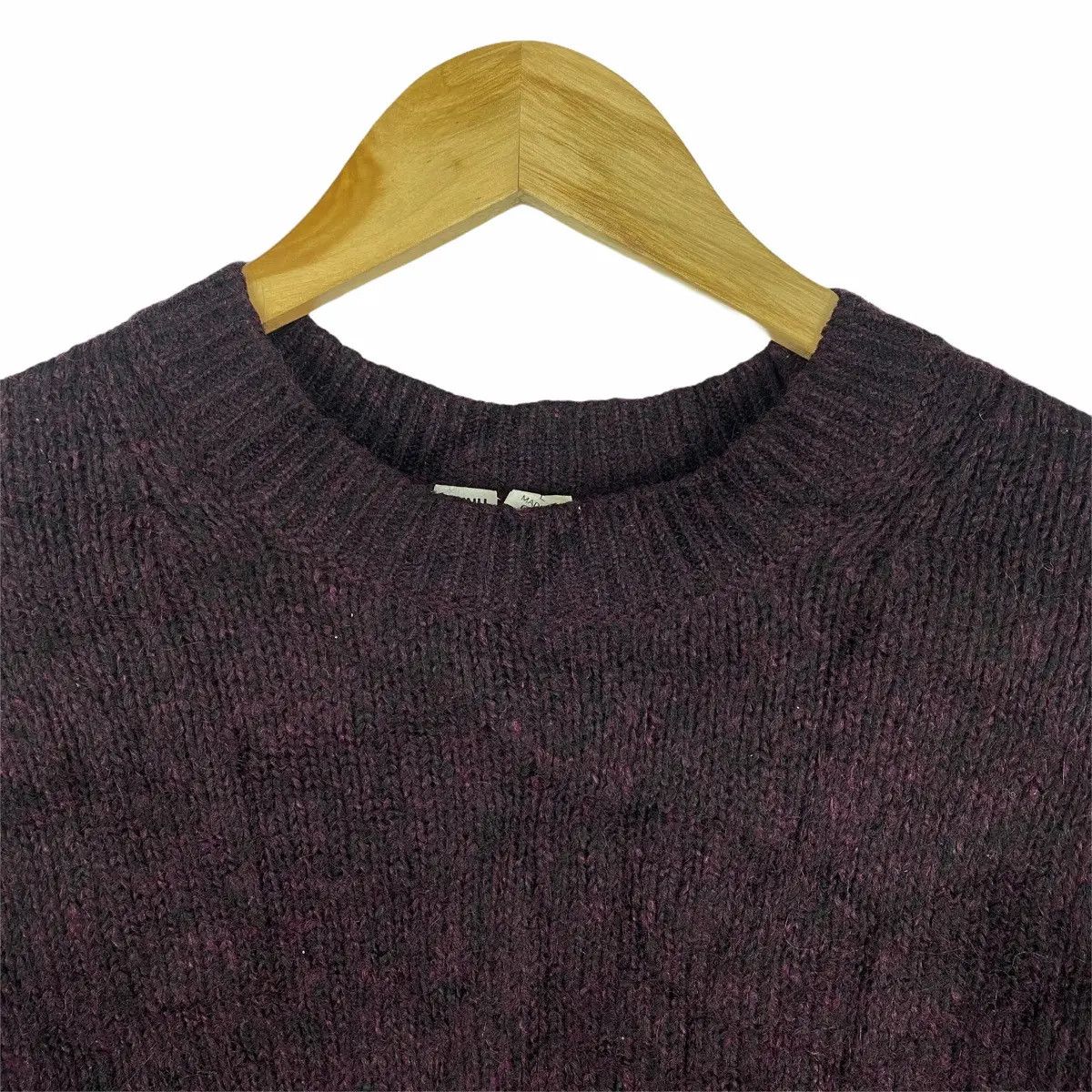 Lemaire × Uniqlo LEMAIRE x UNIQLO Knitwear Purple Sweater Sweatshirt Pullover Size US L / EU 52-54 / 3 - 3 Thumbnail