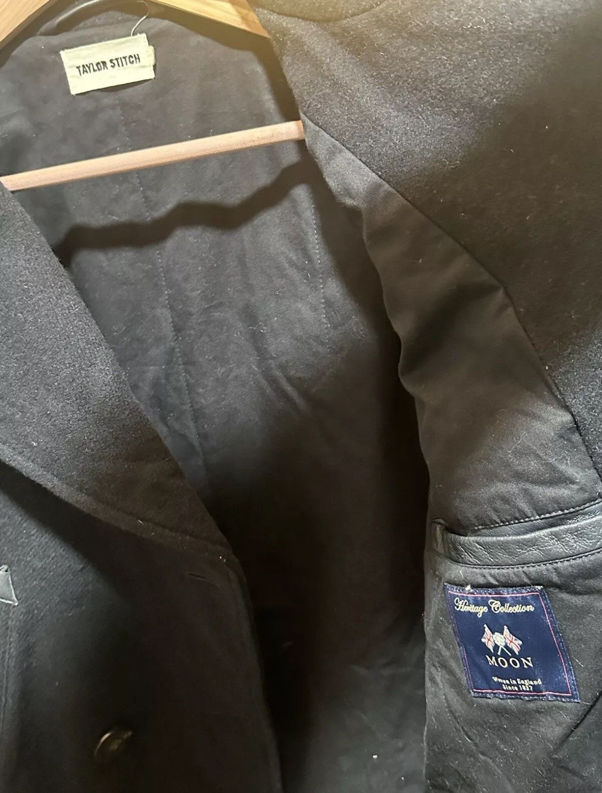 Taylor Stitch Taylor Stitch The Mendocino Pea Coat in Navy Wool M/40 Size US M / EU 48-50 / 2 - 4 Thumbnail