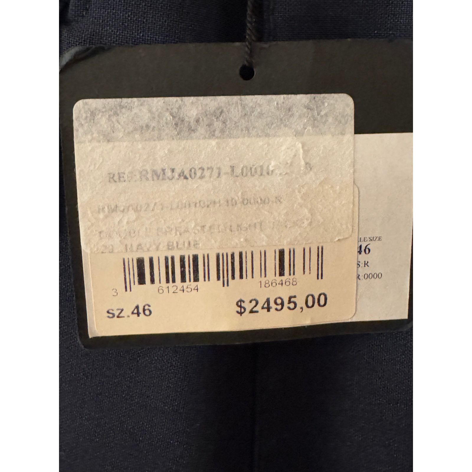 Lanvin Lanvin NWT Wool Navy Double-Breasted Blazer Size 46R - 8 Thumbnail