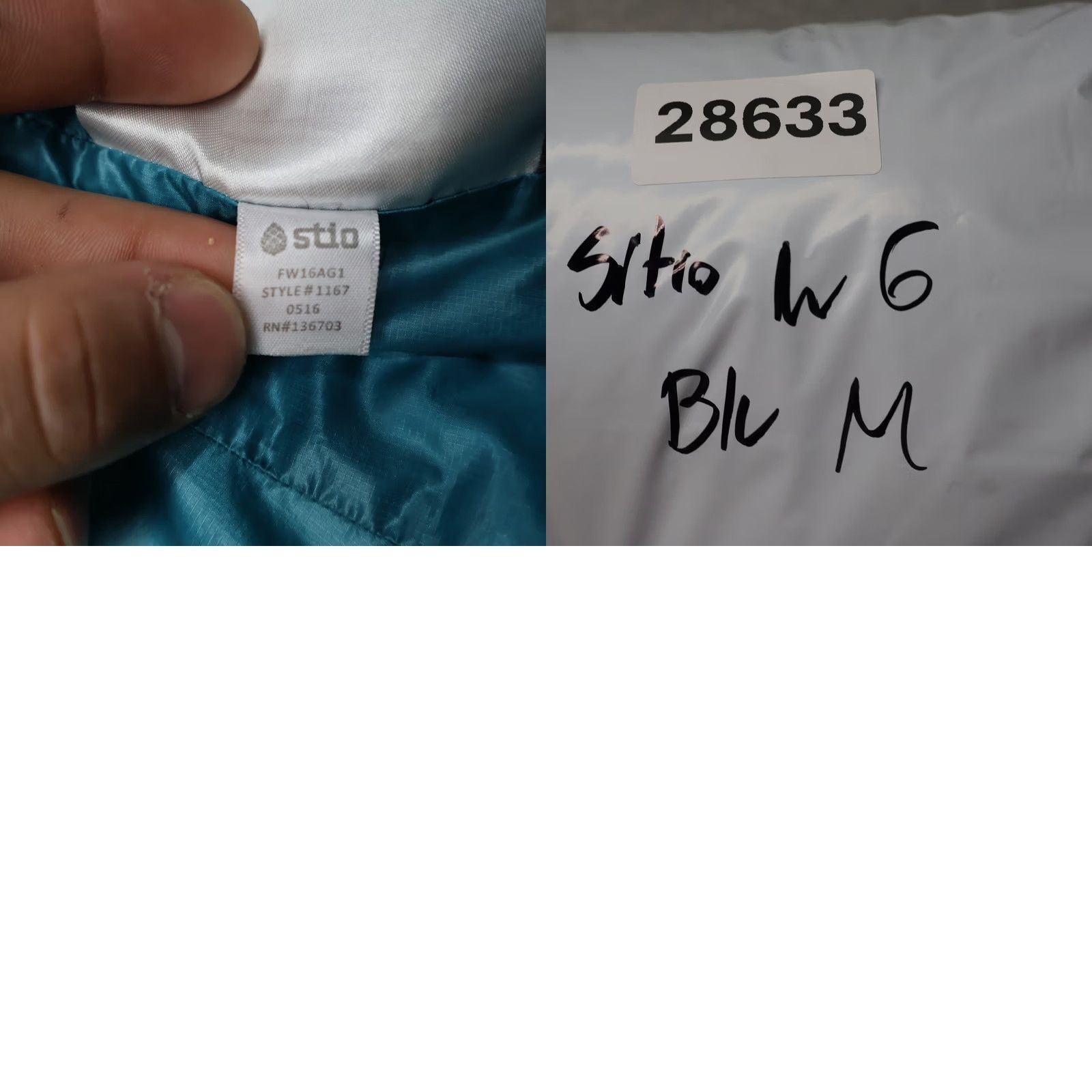 Logo 7 Stio Vest Womens Large Blue Full Zip Insulated Quilted Puffer LOGO Size M / US 6-8 / IT 42-44 - 9 Thumbnail