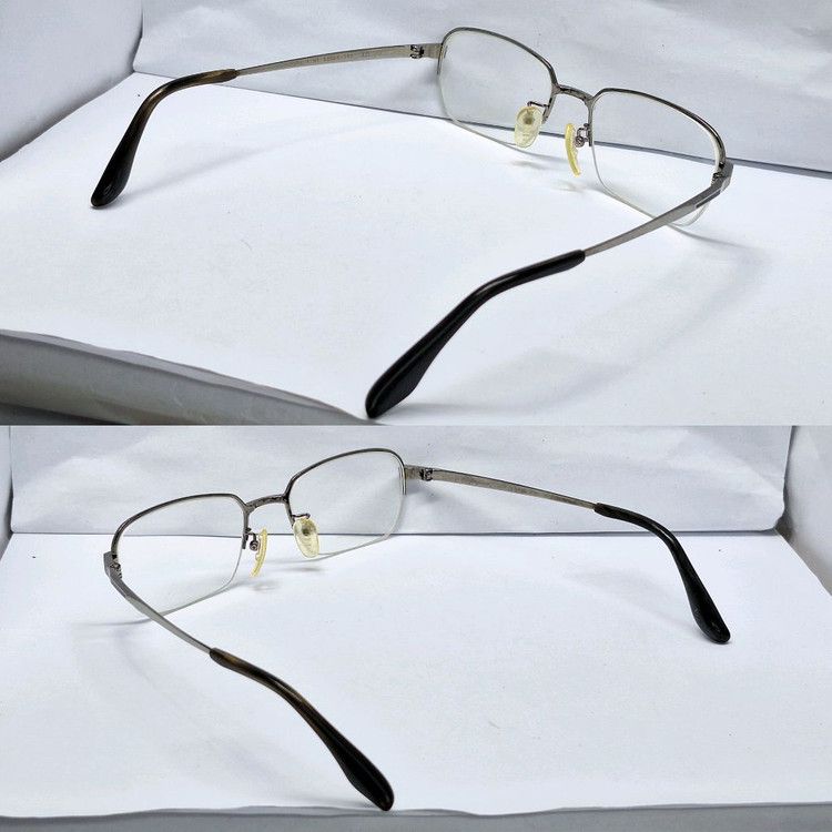 Other Vainqueur VA-1004 Titanium IP Plating Half-Rim Glasses 14g Size ONE SIZE - 6 Thumbnail