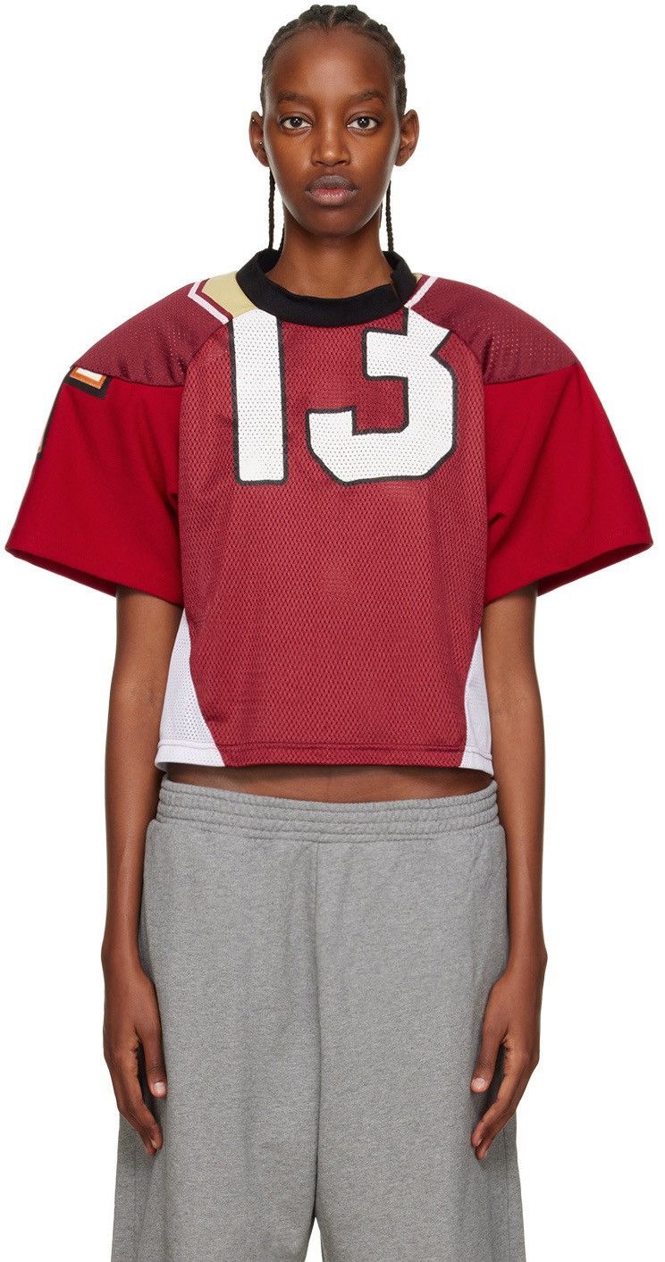 SPENCER BADU Spencer Badu OG Paneled Jersey Mesh Shoulder Pad Tee Shirt Size US S / EU 44-46 / 1 - 4 Thumbnail