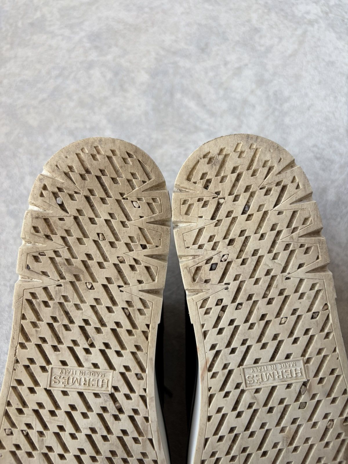 Hermes Hermes Voltage H Logo Calfskin Platform Leather Sneakers Size US 9 / IT 39 - 8 Thumbnail
