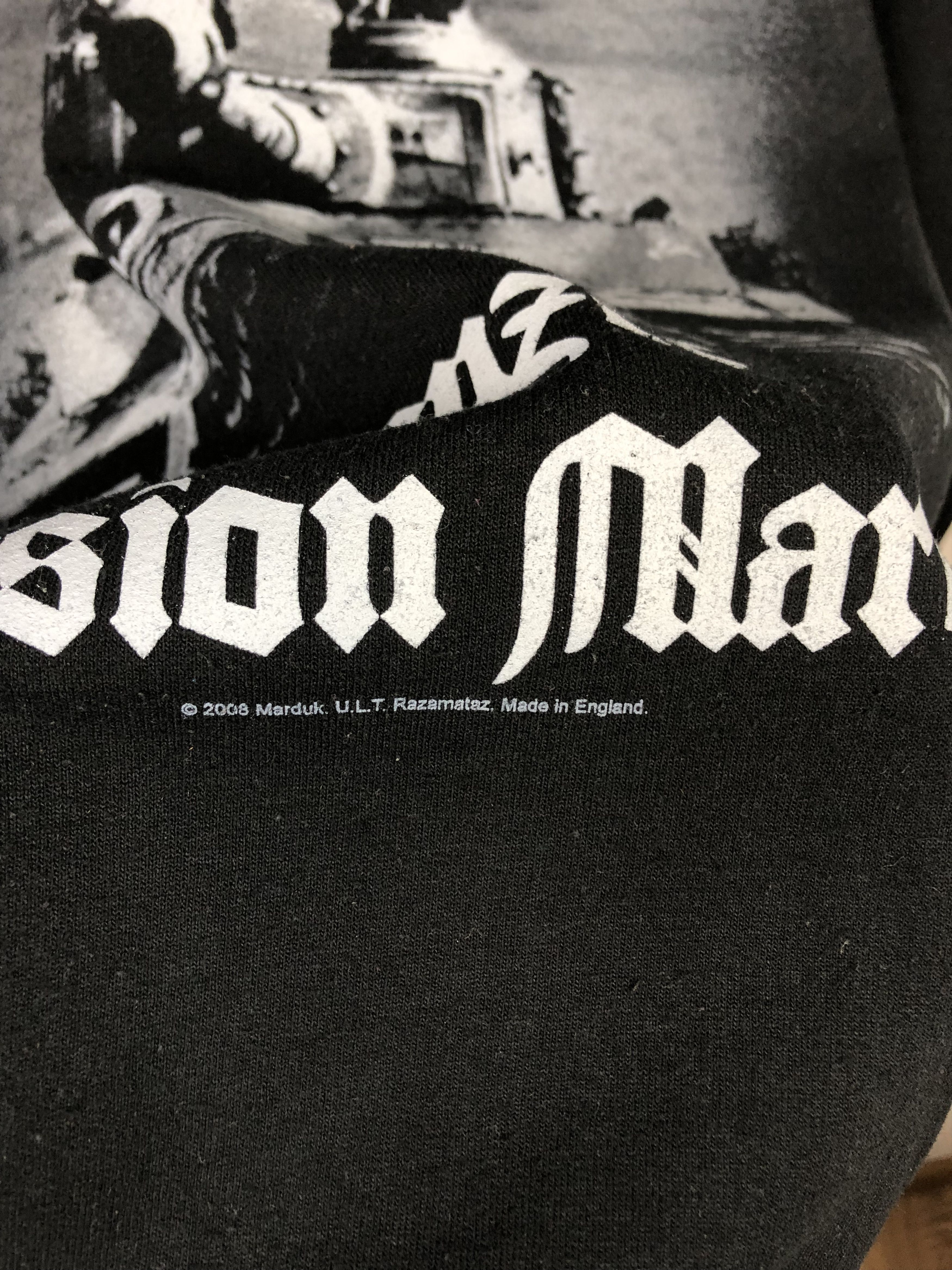 Band Tees × Vintage Vintage Marduk Black Metal Hoodie Shirt Over Print Jacket Size US L / EU 52-54 / 3 - 8 Thumbnail
