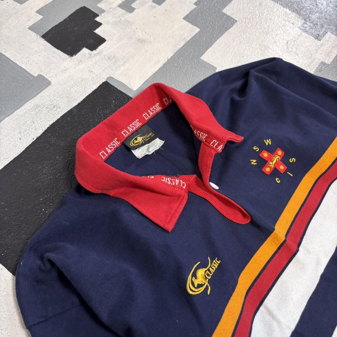 Japanese Brand × Vintage Australian Classics Rugby Shirt Size US L / EU 52-54 / 3 - 5 Thumbnail