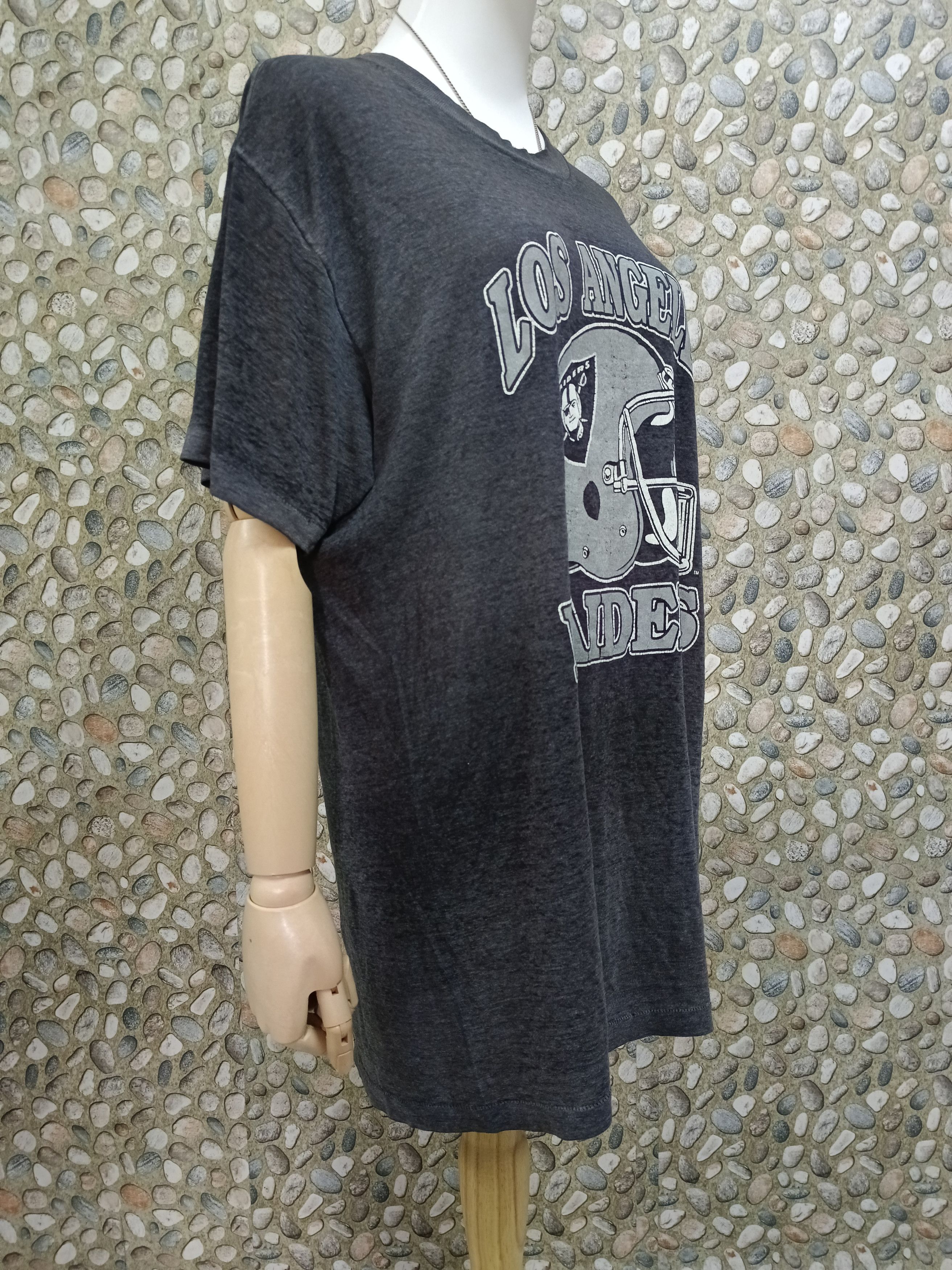 Vintage TRASHED 80s LOS ANGELAS RAIDERS Size US L / EU 52-54 / 3 - 3 Thumbnail
