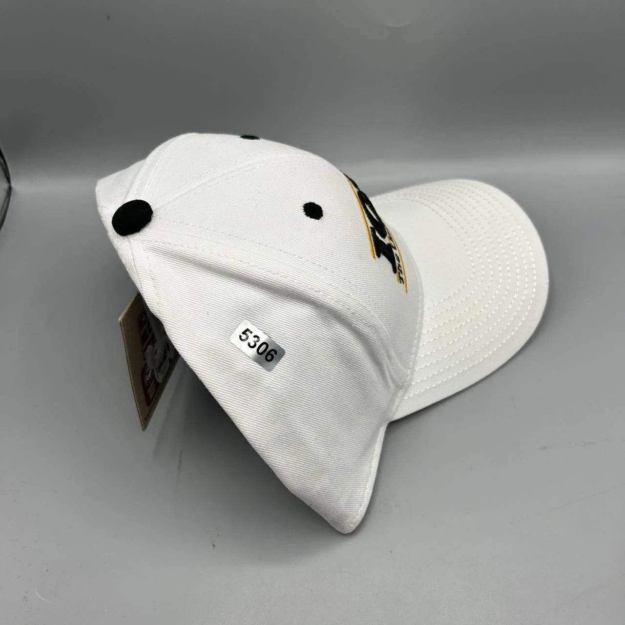 The Game Iowa Hawkeyes Hat Men White Black The Game Snap Back Cotton Size ONE SIZE - 8 Thumbnail