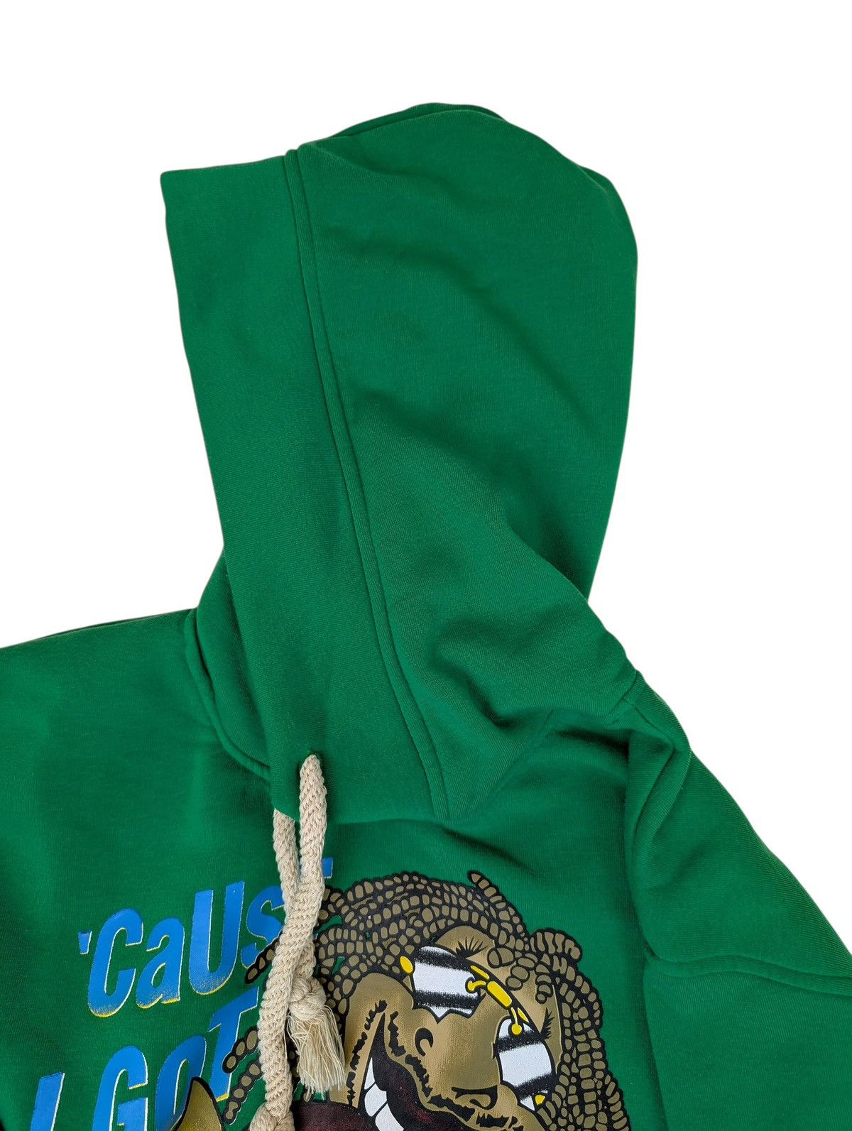 Vintage Cuz I Got High Vintage 420 Weed Marihuana Skater Hoodie 00s Size US XL / EU 56 / 4 - 15 Thumbnail