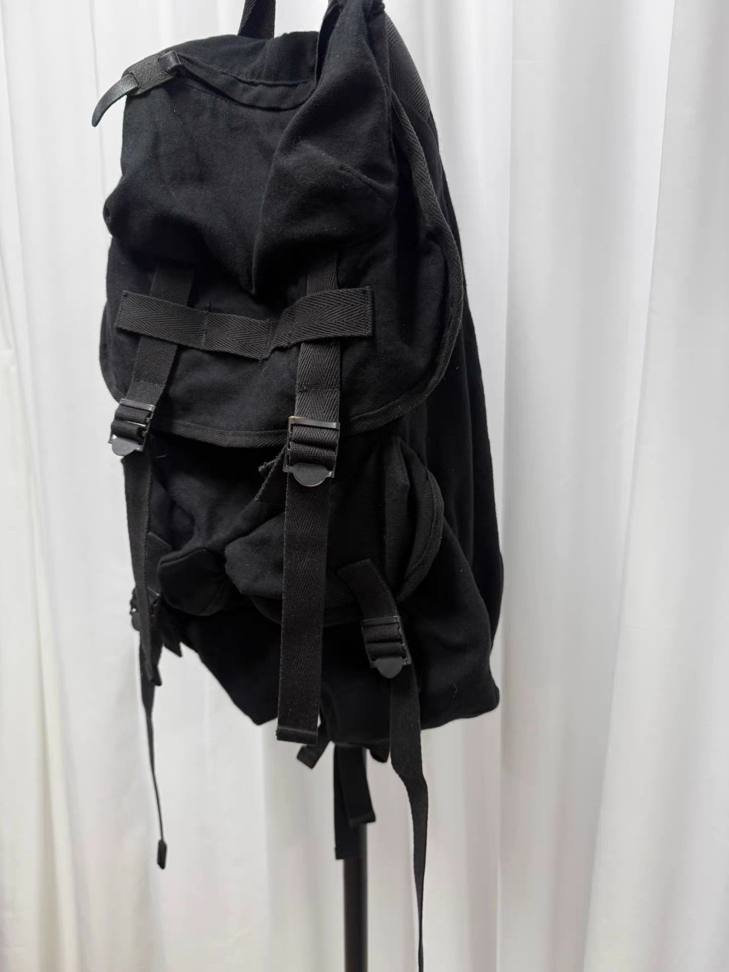 Yohji Yamamoto Yohji Yamamoto Y's Canvas Four-Pocket Tactical Backpack K20 Size ONE SIZE - 2 Thumbnail