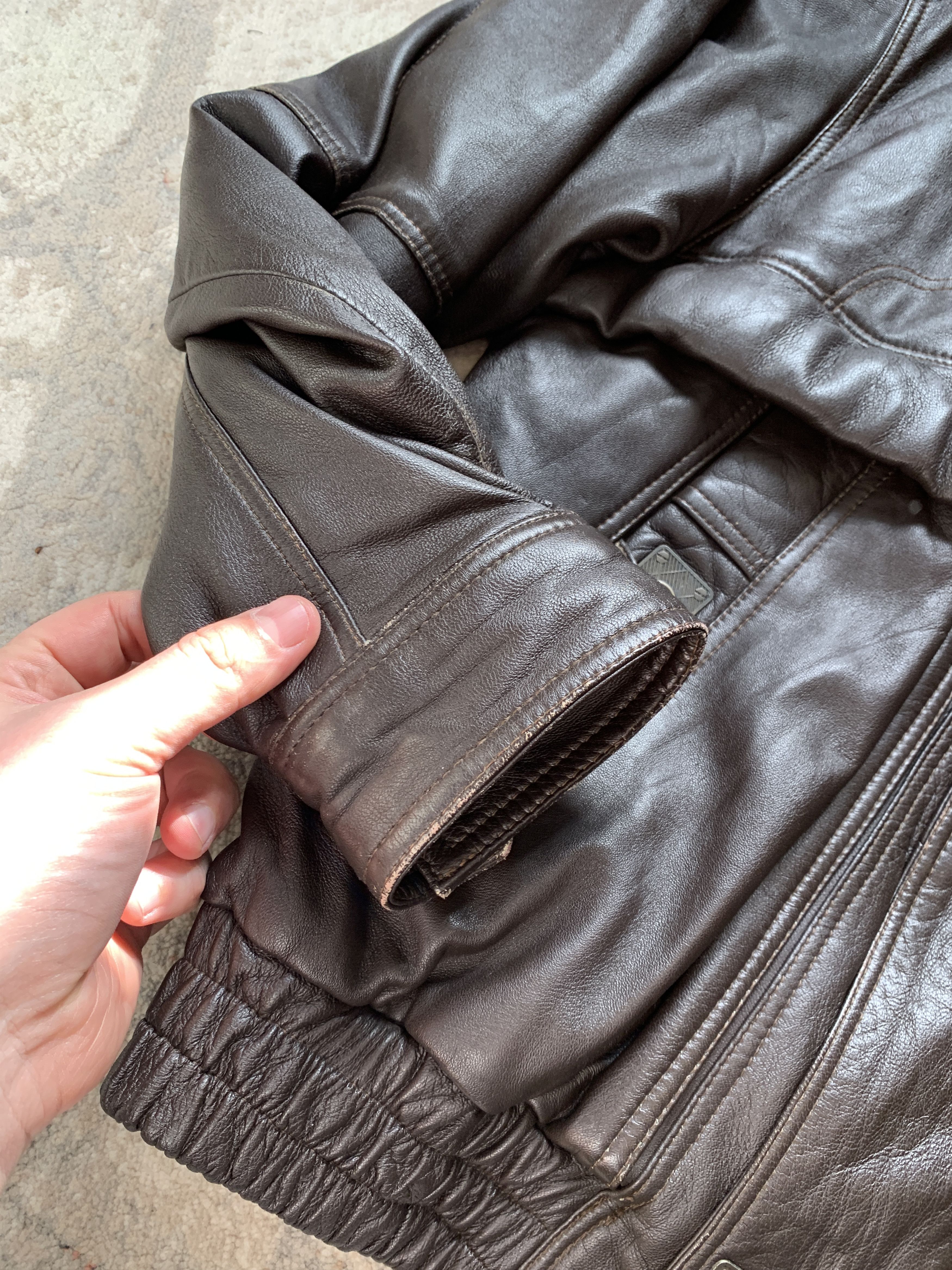 Vintage Vintage Dakota Drag Racing Leather Jacket Size US XL / EU 56 / 4 - 11 Thumbnail