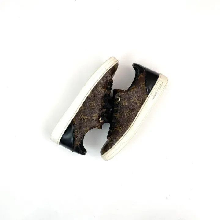 Louis Vuitton Louis Vuitton Frontrow Monogram Canvas Sneakers -2508 Size US 6 / IT 36 - 4 Thumbnail