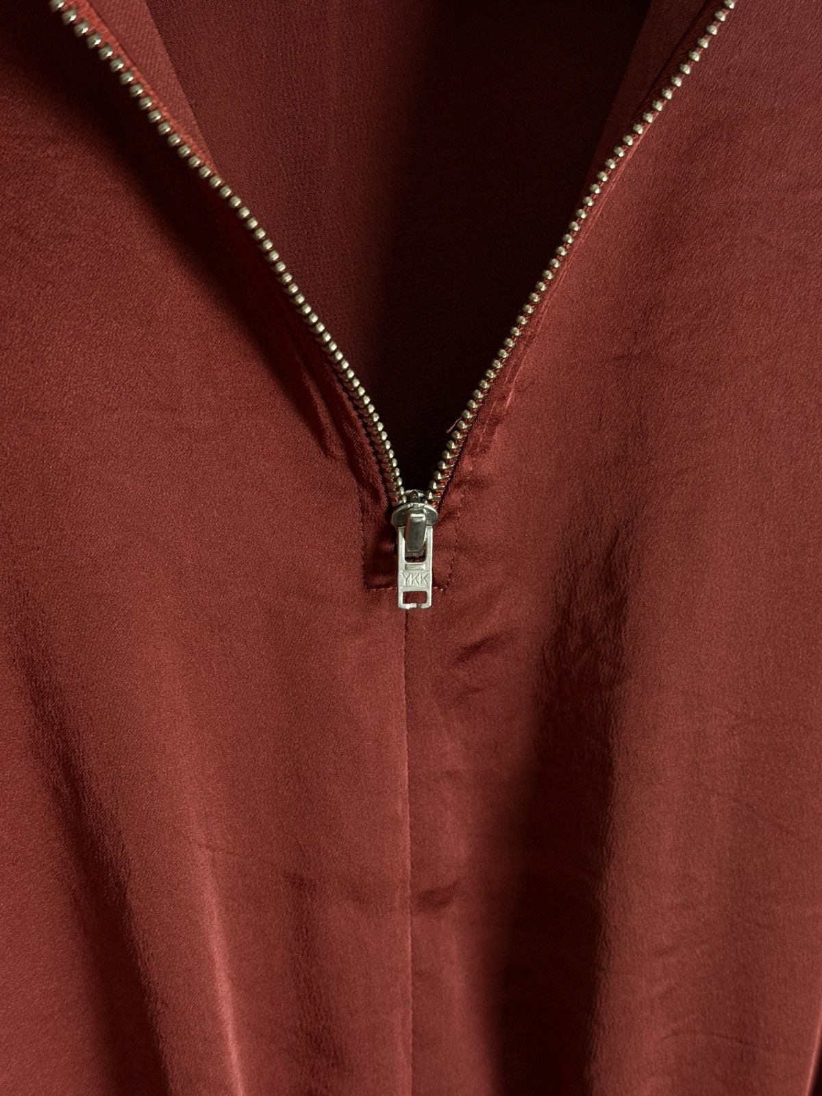 Isabel Marant Isabel Marant Etoile Burgundy Midi Dress With Sleeves Size XS / US 0-2 / IT 36-38 - 16 Thumbnail