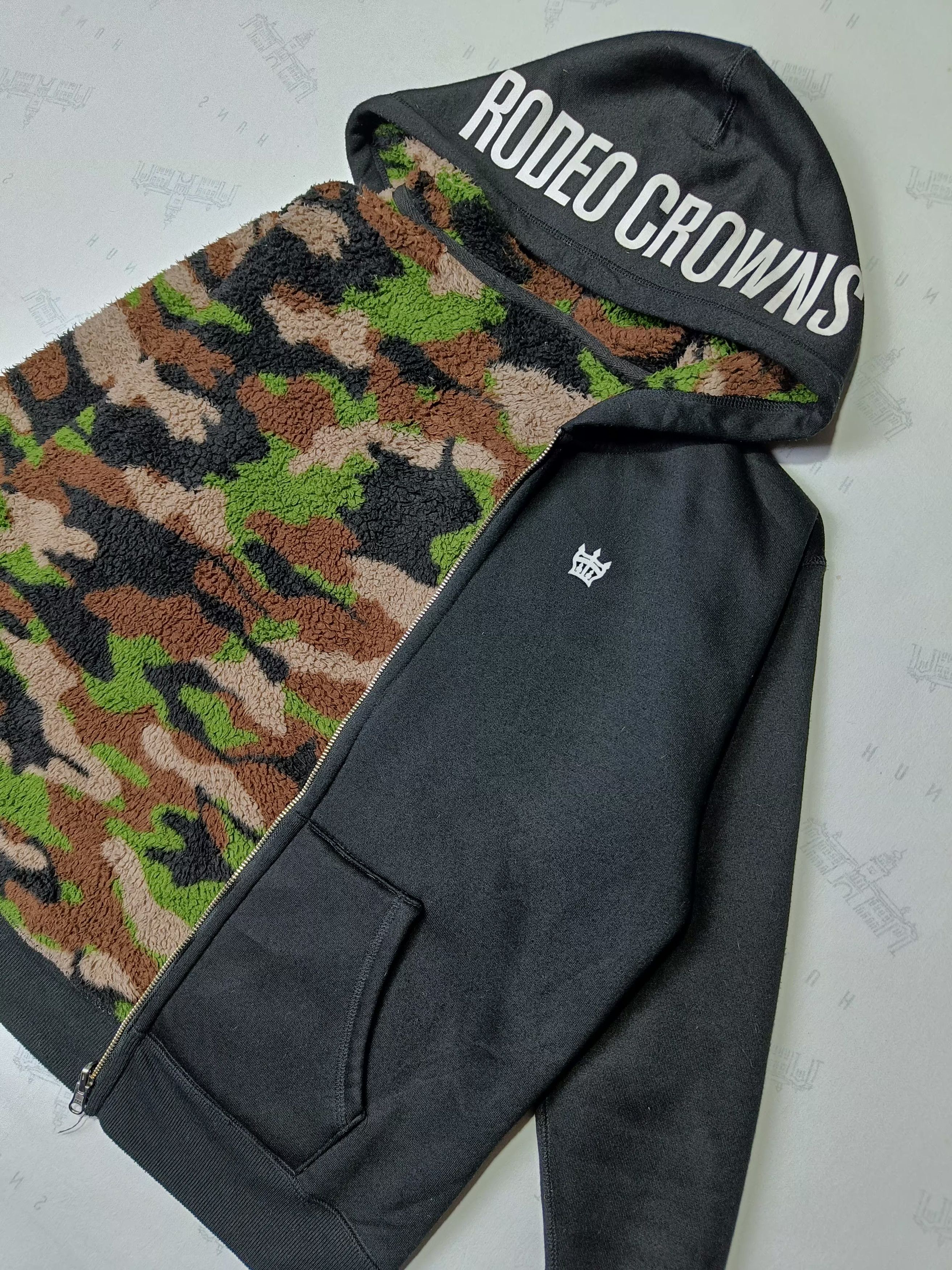 Vintage Rodeo Crown Reversible Camo Spell Out Unisex Jacket Size US M / EU 48-50 / 2 - 3 Thumbnail