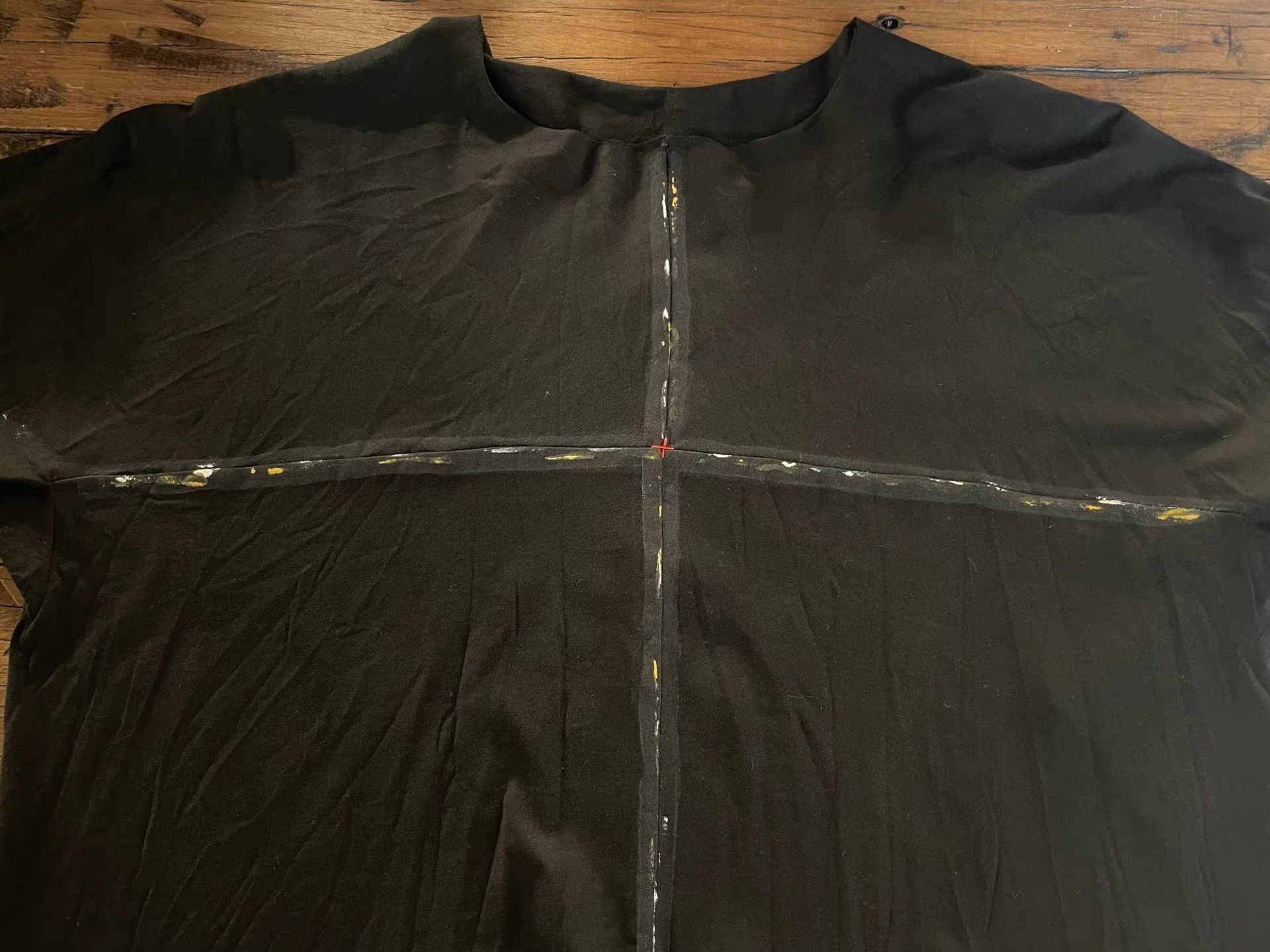 Ma+ m.a+ Black Hand Printed One Piece Tee. Ｑ25 Size US M / EU 48-50 / 2 - 1 Thumbnail