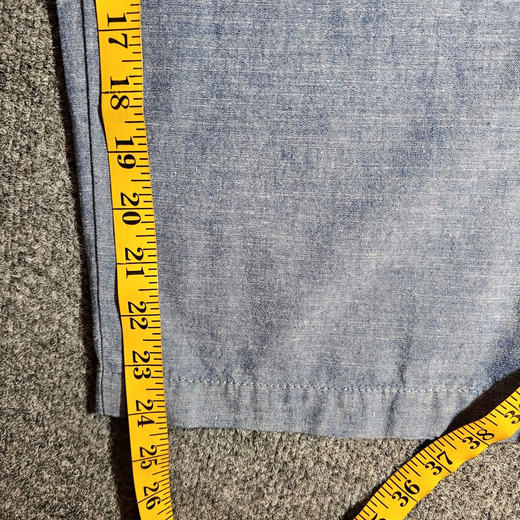 Talbots Talbots Pants Womens 6 Blue Straight Leg Cropped Flat Front Classic Casual Basic Pants Size 28" / US 6 / IT 42 - 7 Thumbnail
