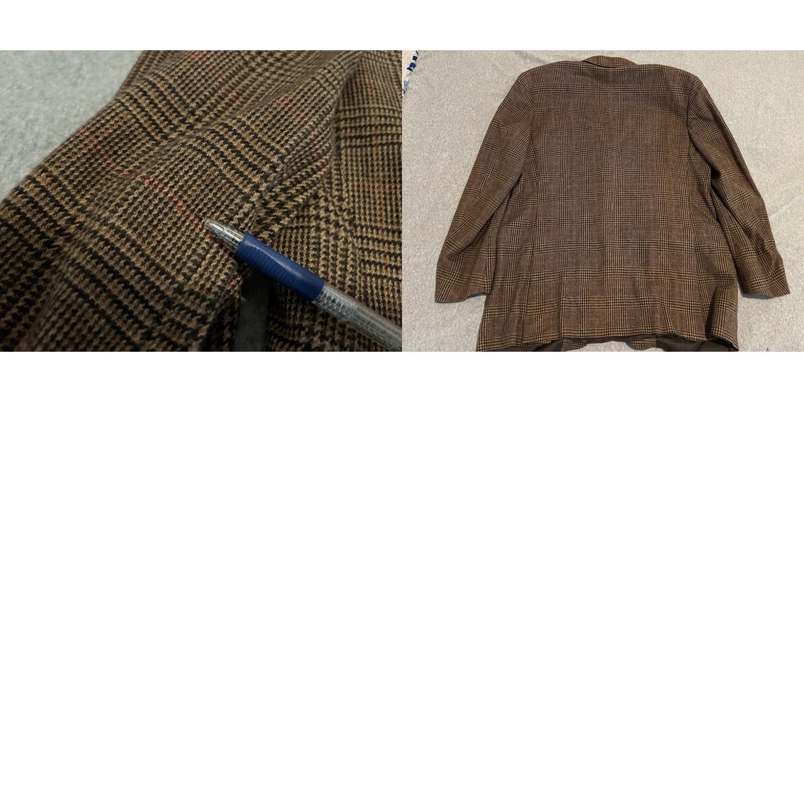 Polo Ralph Lauren Polo Ralph Lauren Polo Ralph Lauren Brown Wool Angora Blazer Sport Coat Jacket 46L Made in Italy Size US XXL / EU 58 / 5 - 8 Thumbnail