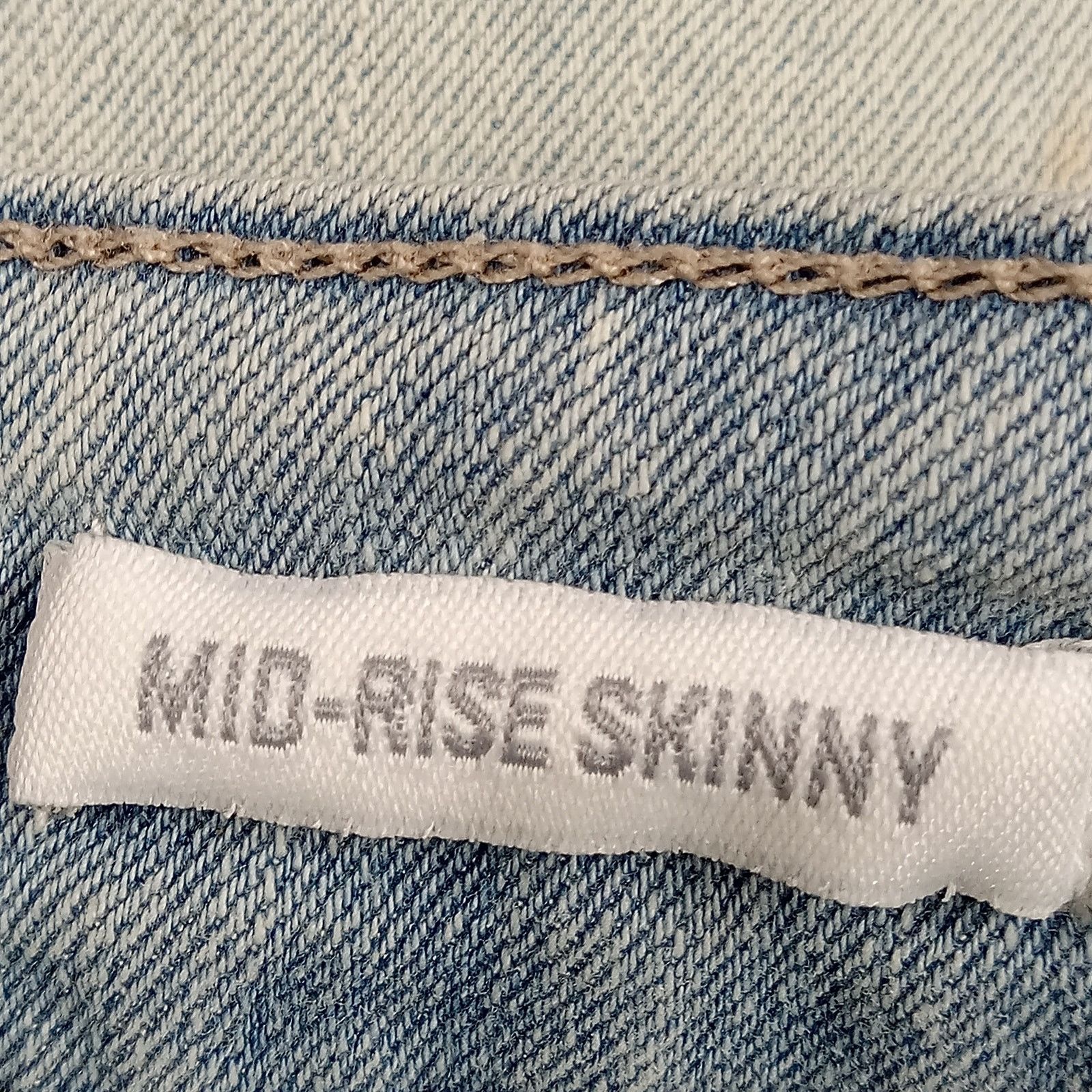 & Other Stories True Craft Jeans (28 X 30) Mid Rise Skinny Light Wash Size 28" / US 6 / IT 42 - 8 Thumbnail