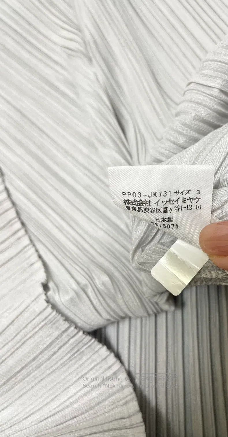 Issey Miyake Issey Miyake size:3 Diamond-cut Silver Camisole Size S / US 4 / IT 40 - 4 Thumbnail