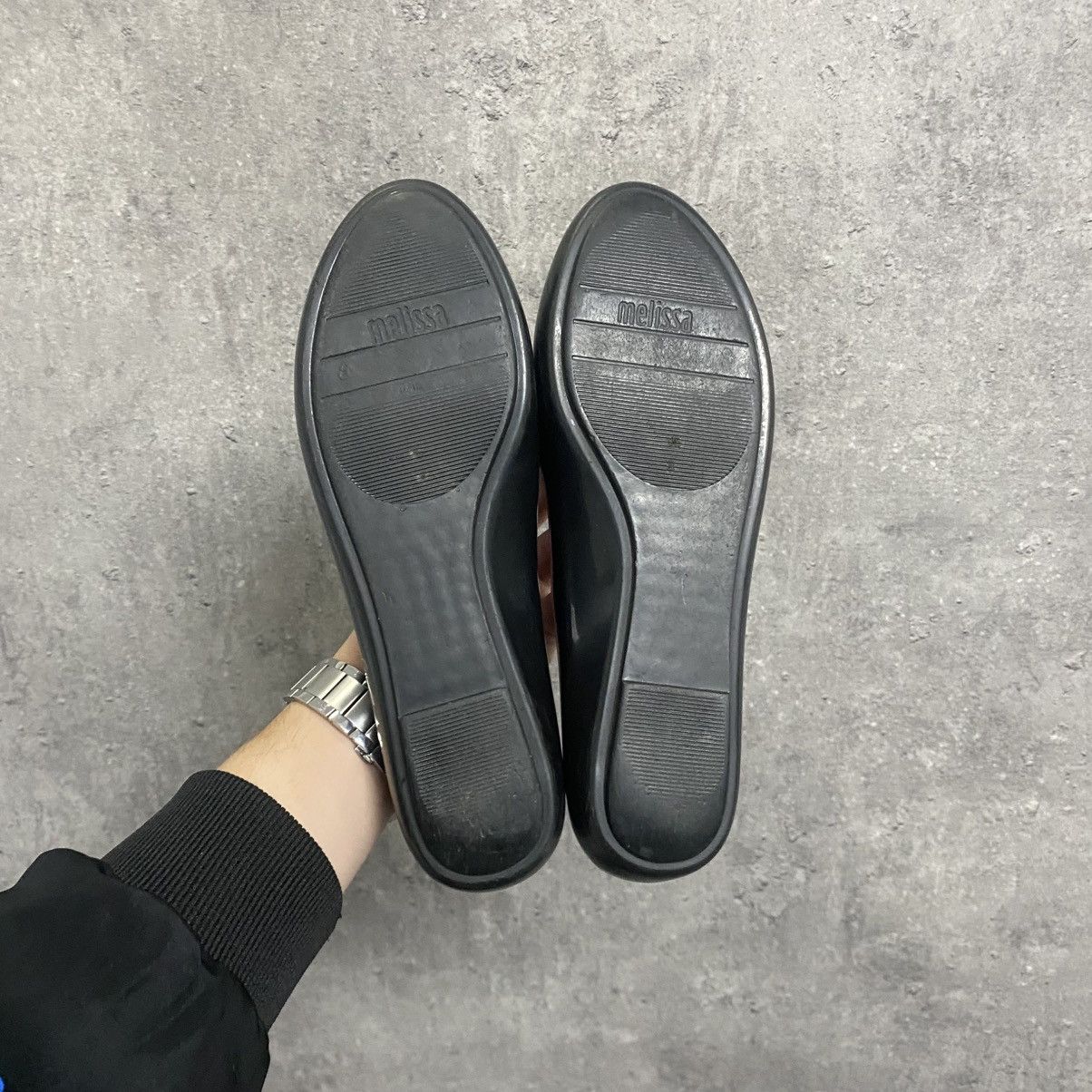Melissa × Vivienne Westwood Vivienne Westwood × Melissa Anglomania Black Ballet Flats Size US 10.5 / IT 40.5 - 7 Thumbnail