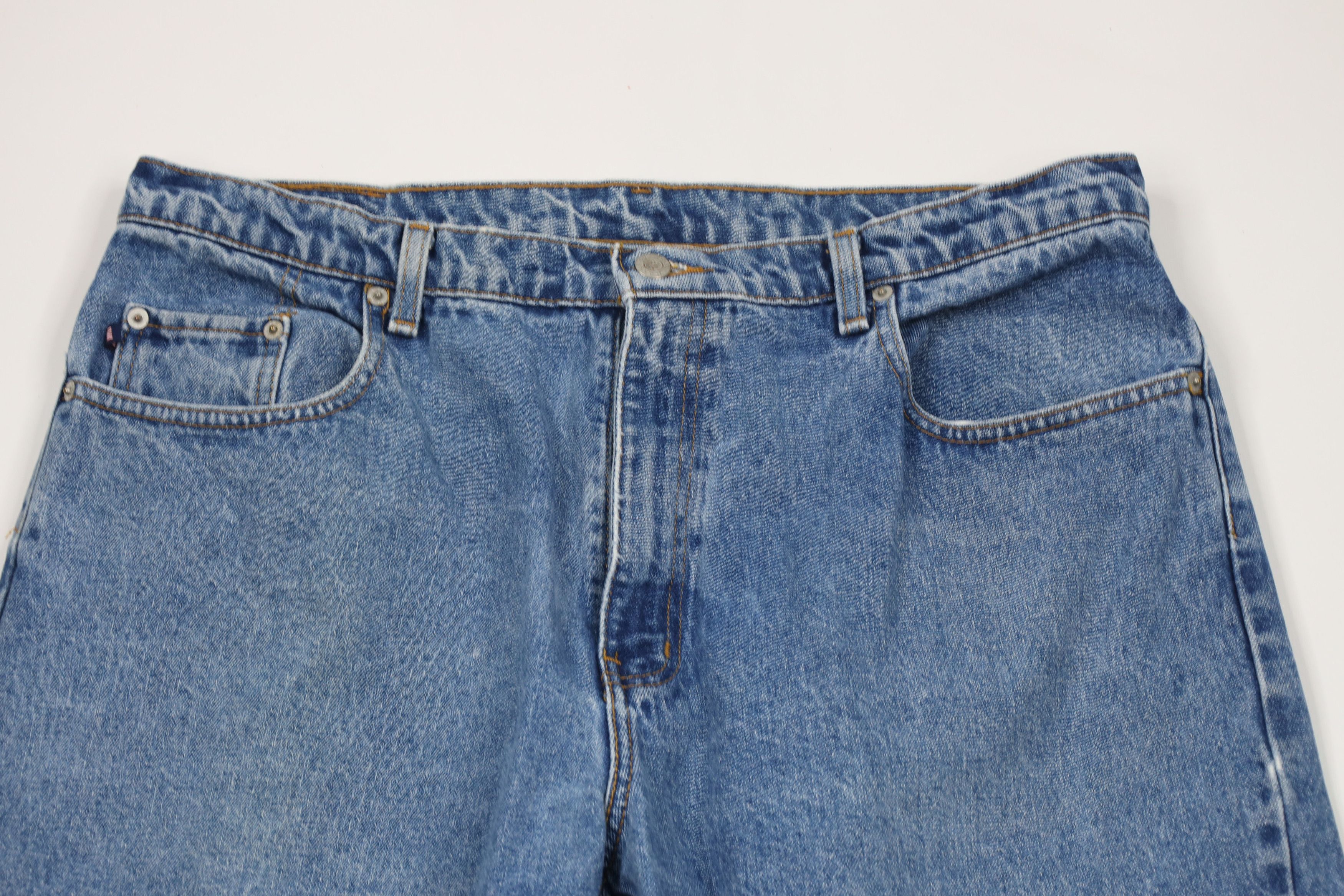 Ralph Lauren × Vintage Vintage 90s Ralph Lauren Out Relaxed Fit Denim Jeans Blue Size US 38 / EU 54 - 2 Thumbnail