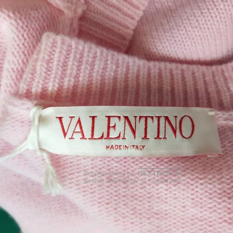 Valentino Valentino Wool solid crew neck knit Size US M / EU 48-50 / 2 - 5 Thumbnail