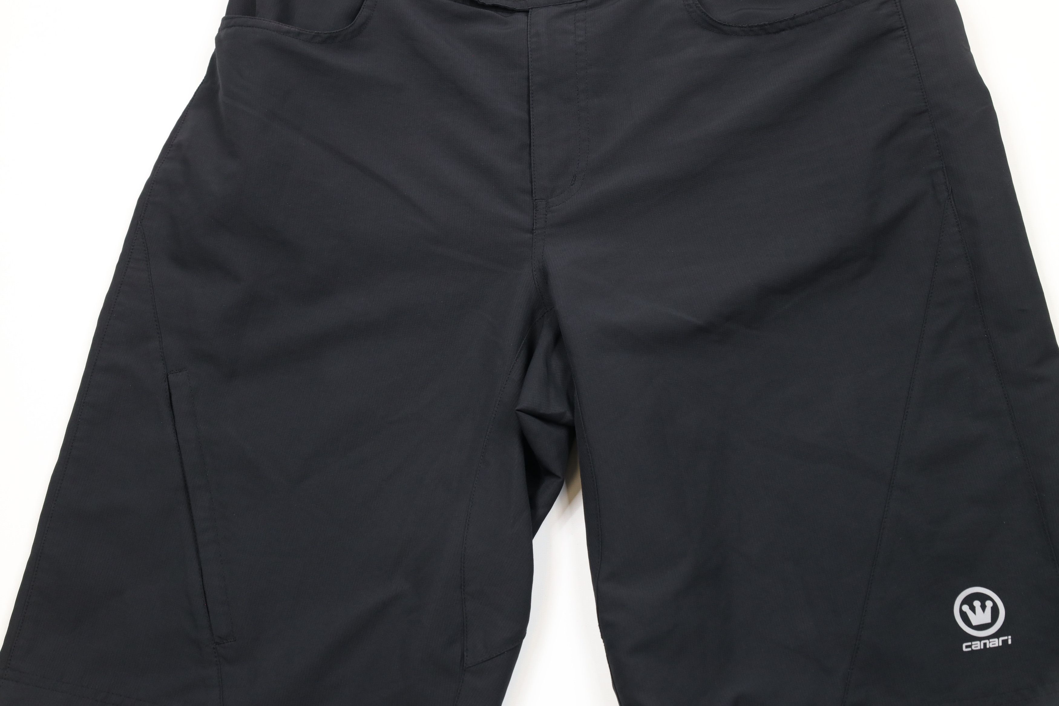 Canari × Vintage Canari Out Reflective Hybrid Bicycle Cycling Shorts Black Size US 36 / EU 52 - 3 Thumbnail