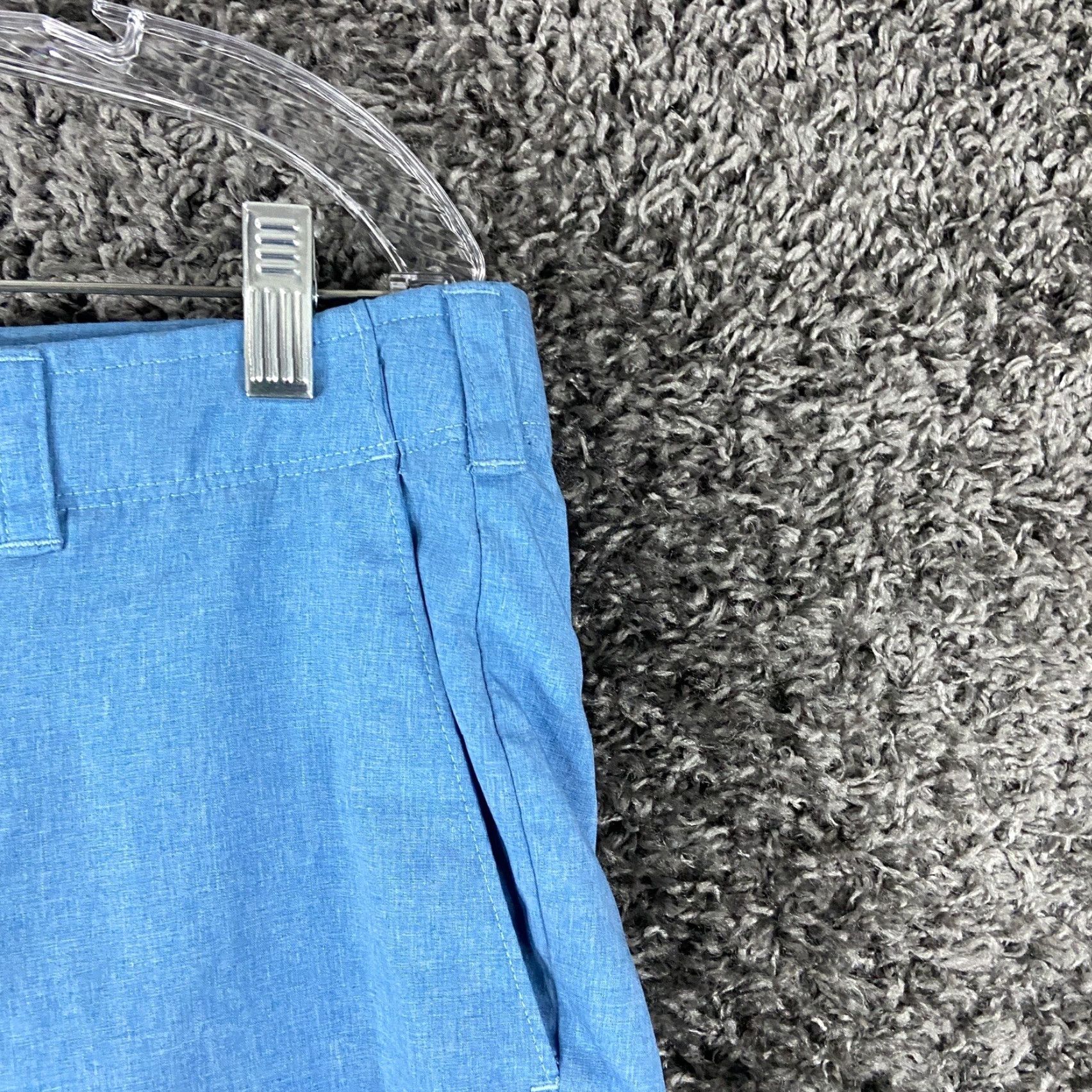 Hogan VINTAGE Ben Hogan Shorts Men 32 Blue Chino Regular Size 32 Blue Athletic Casual Mens Size US 32 / EU 48 - 3 Thumbnail
