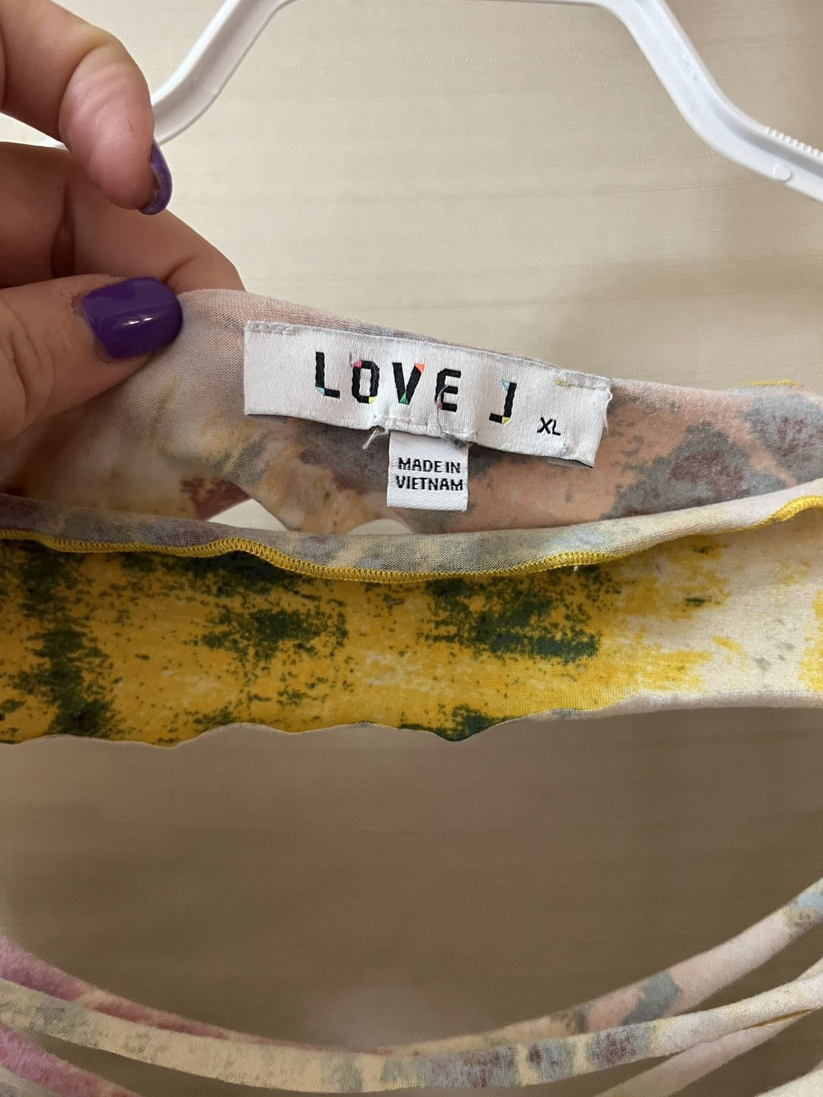 Other Love J tie dye high low top size xl Size XL / US 12-14 / IT 48-50 - 2 Thumbnail