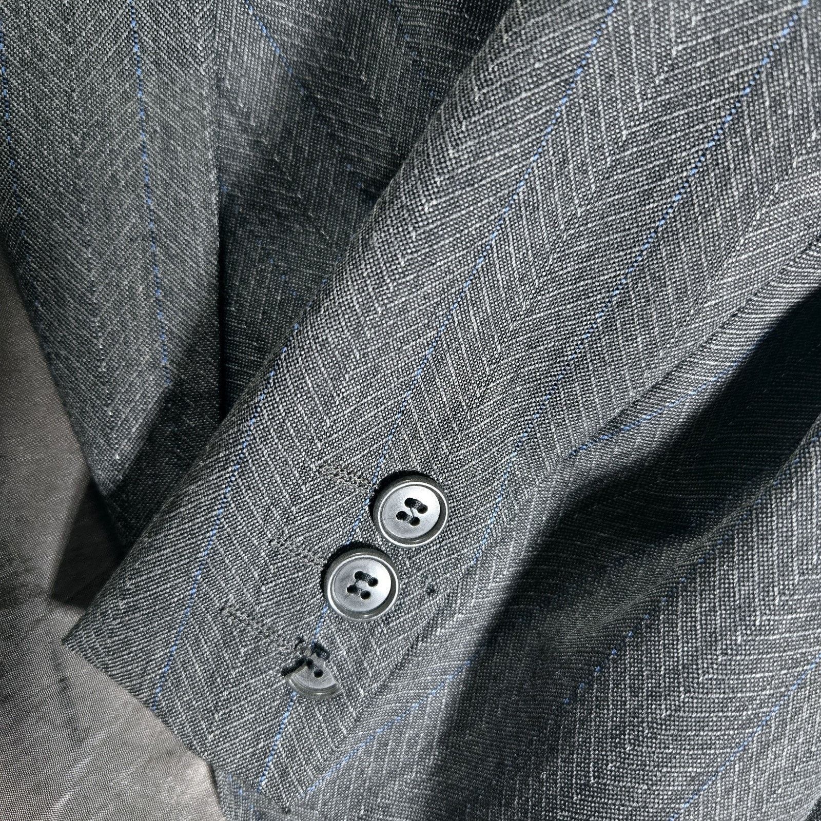 Yves Saint Laurent Yves Saint Laurent Suit Wool Vintage Mens YSL 2Piece 40R Size 40R - 18 Thumbnail