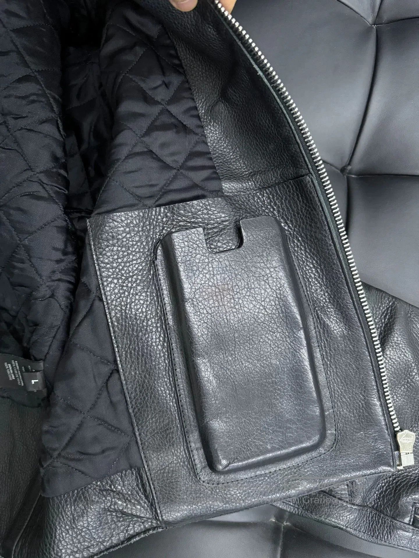 Vetements Vetements FW17 Black Moto Leather Jacket. Size US L / EU 52-54 / 3 - 7 Thumbnail