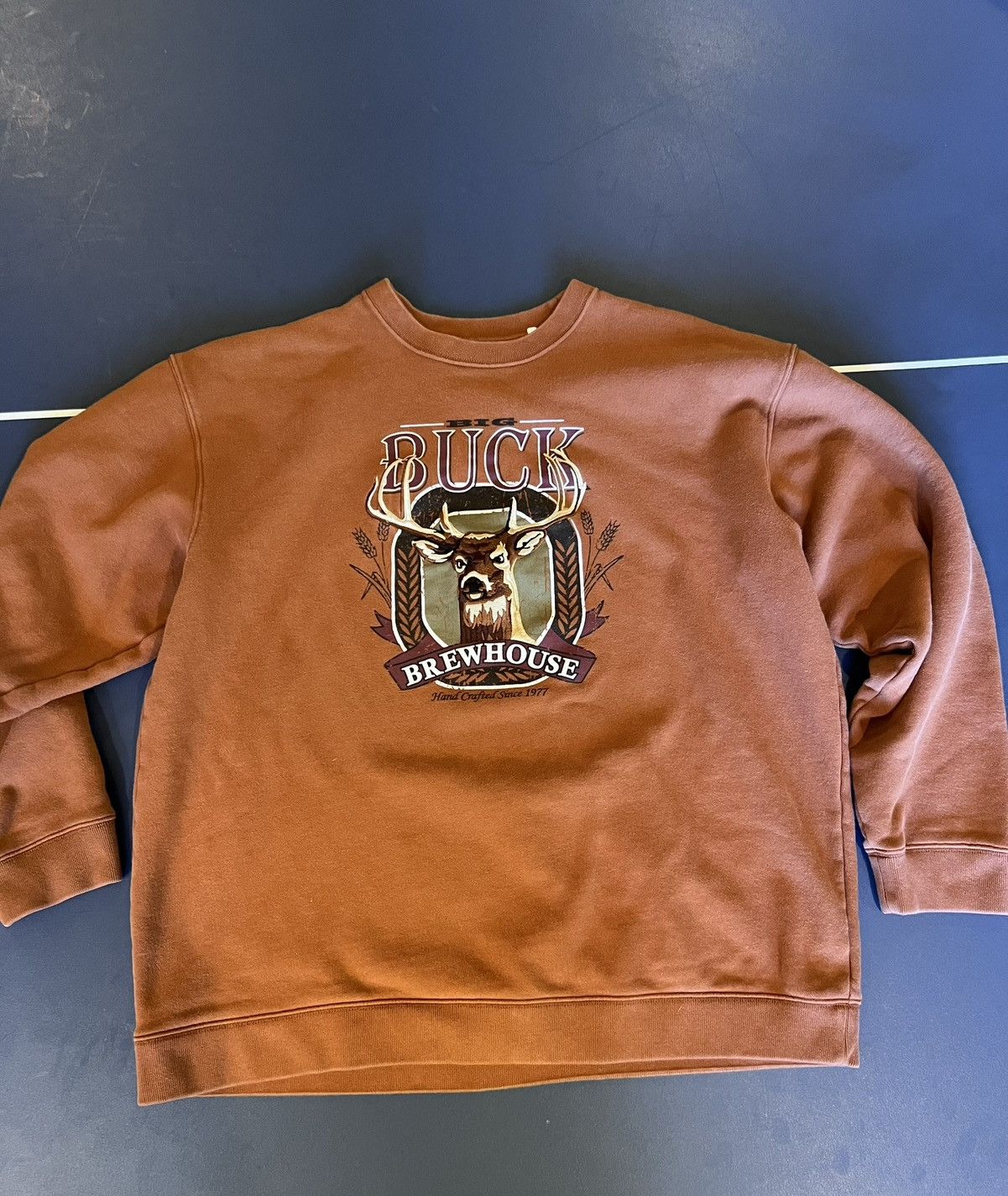 Vintage Big Buck Brewhouse Crewneck Size US XXL / EU 58 / 5 - 1 Thumbnail