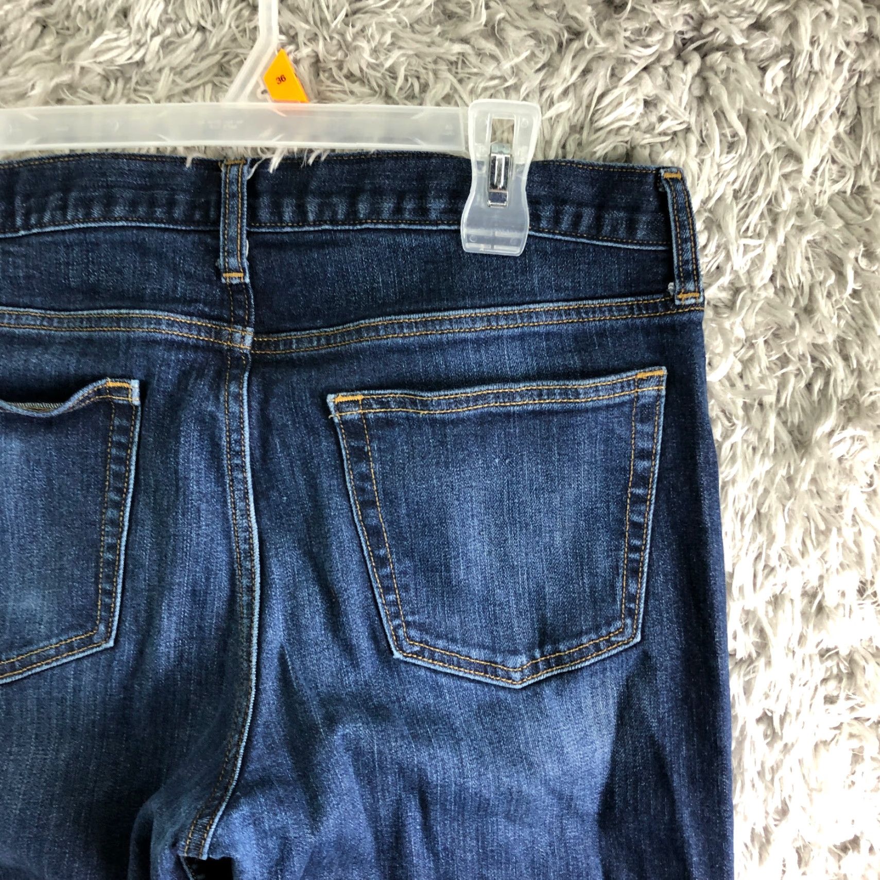 Old Navy Old Navy Jeans Mens 34x30 Straight Leg Denim Medium Wash Blue 5-Pocket Regular Rise Mid Blue Jeans Mens Size US 34 / EU 50 - 7 Thumbnail