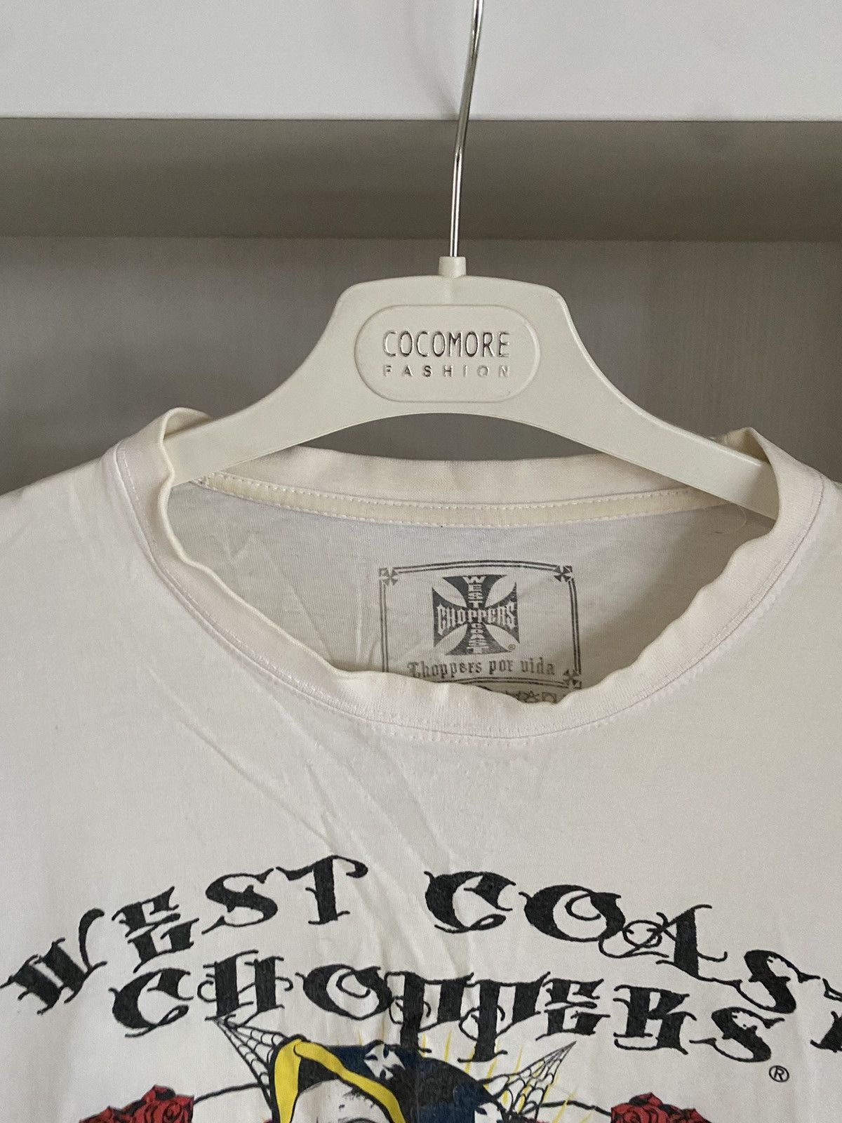 West Coast Choppers Vintage West Cost Choppers Crazy LongSleeve Y2K Big Logo Size US XXL / EU 58 / 5 - 5 Thumbnail