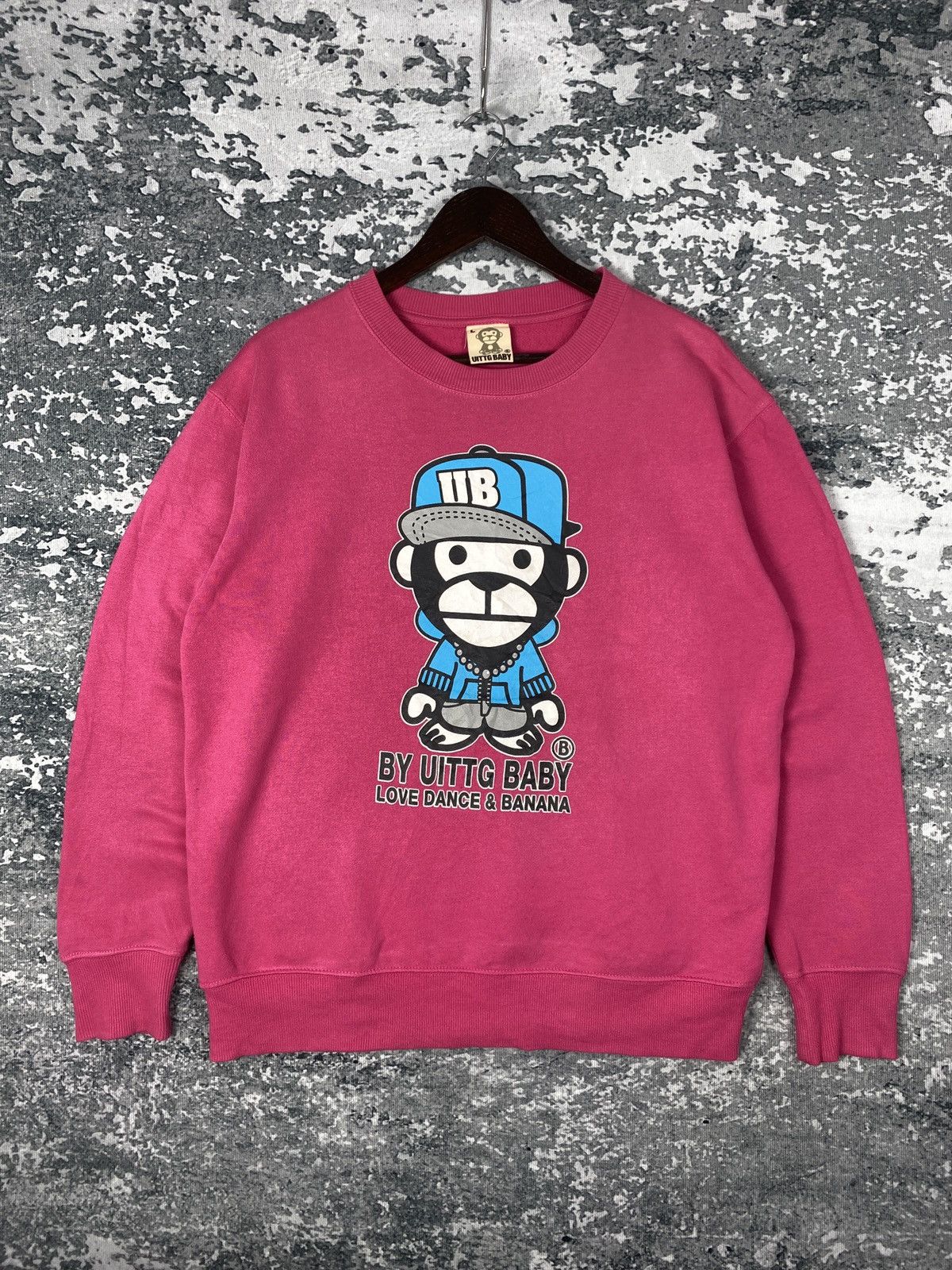 Japanese Brand × Vintage Vintage UITTG Baby Sweatshirts Size L / US 10 / IT 46 - 1 Thumbnail