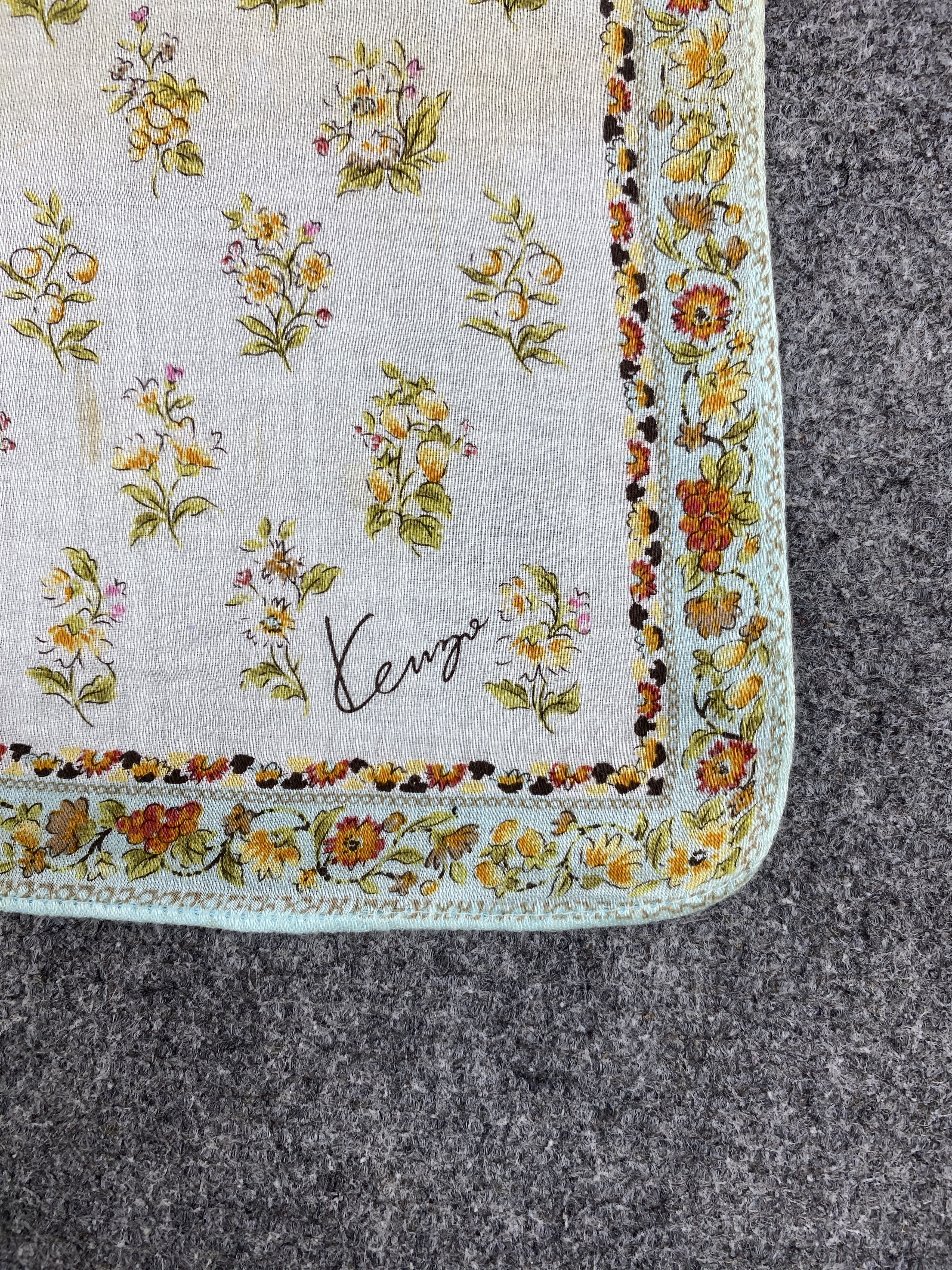 Kenzo Kenzo Handkerchief / Bandana / Neckerchief HKC0280 Size ONE SIZE - 5 Thumbnail