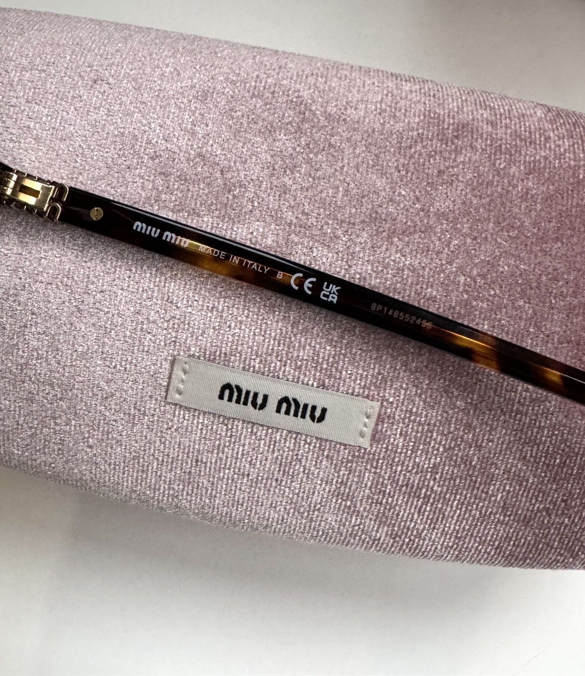 Miu Miu × Vintage NEW Miu Miu sunglasses MU 11ZS 14L-20I Size ONE SIZE - 8 Thumbnail