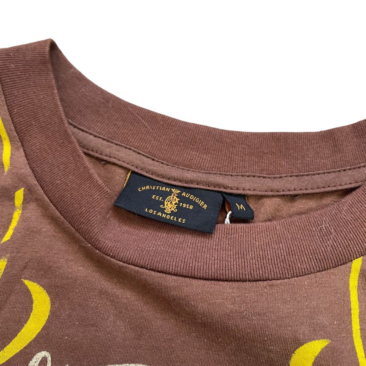 Christian Audigier × Ed Hardy × Vintage VINTAGE Y2K ED HARDY CHRISTIAN AUDIGIER SKULL T-SHIRT Size M / US 6-8 / IT 42-44 - 4 Thumbnail