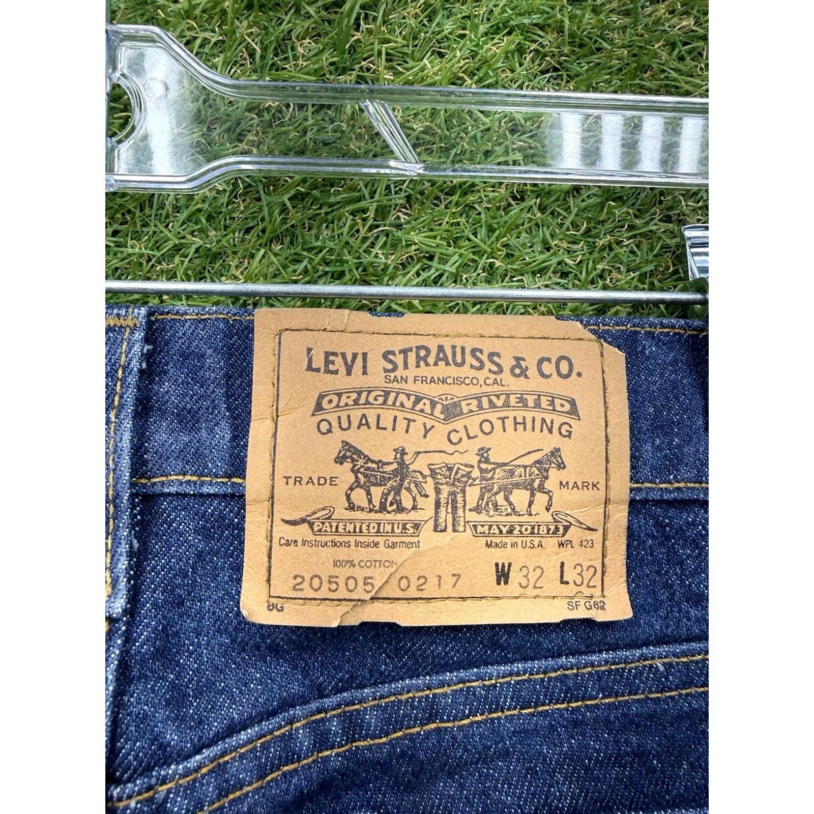 Levi's Levi's 517 Jeans Mens 32x32 Blue Denim Straight Vintage 80s Cowboy Tip Zip Button 5-Pocket USA USA Denim Brand Levi's 517 Mens Regular Size US 32 / EU 48 - 6 Thumbnail