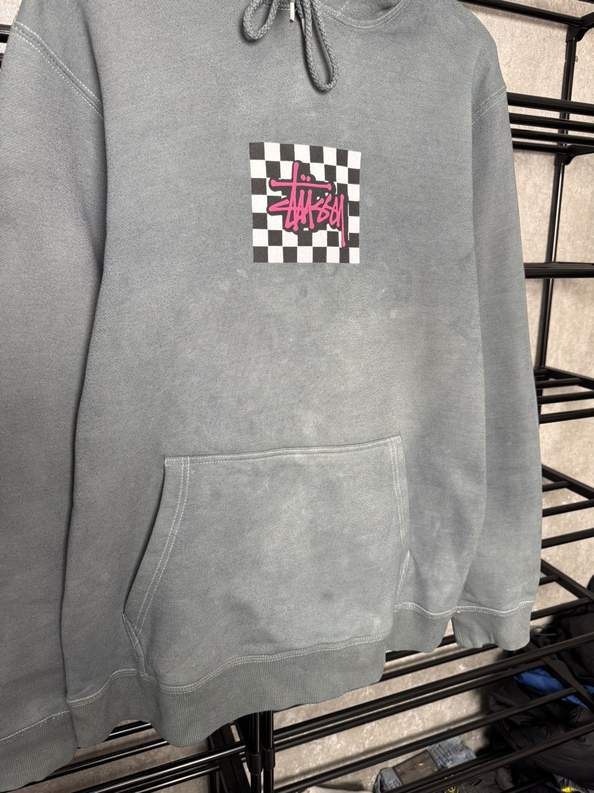 Stussy Vintage Rare Fade Hoodie Stussy Size US L / EU 52-54 / 3 - 4 Thumbnail