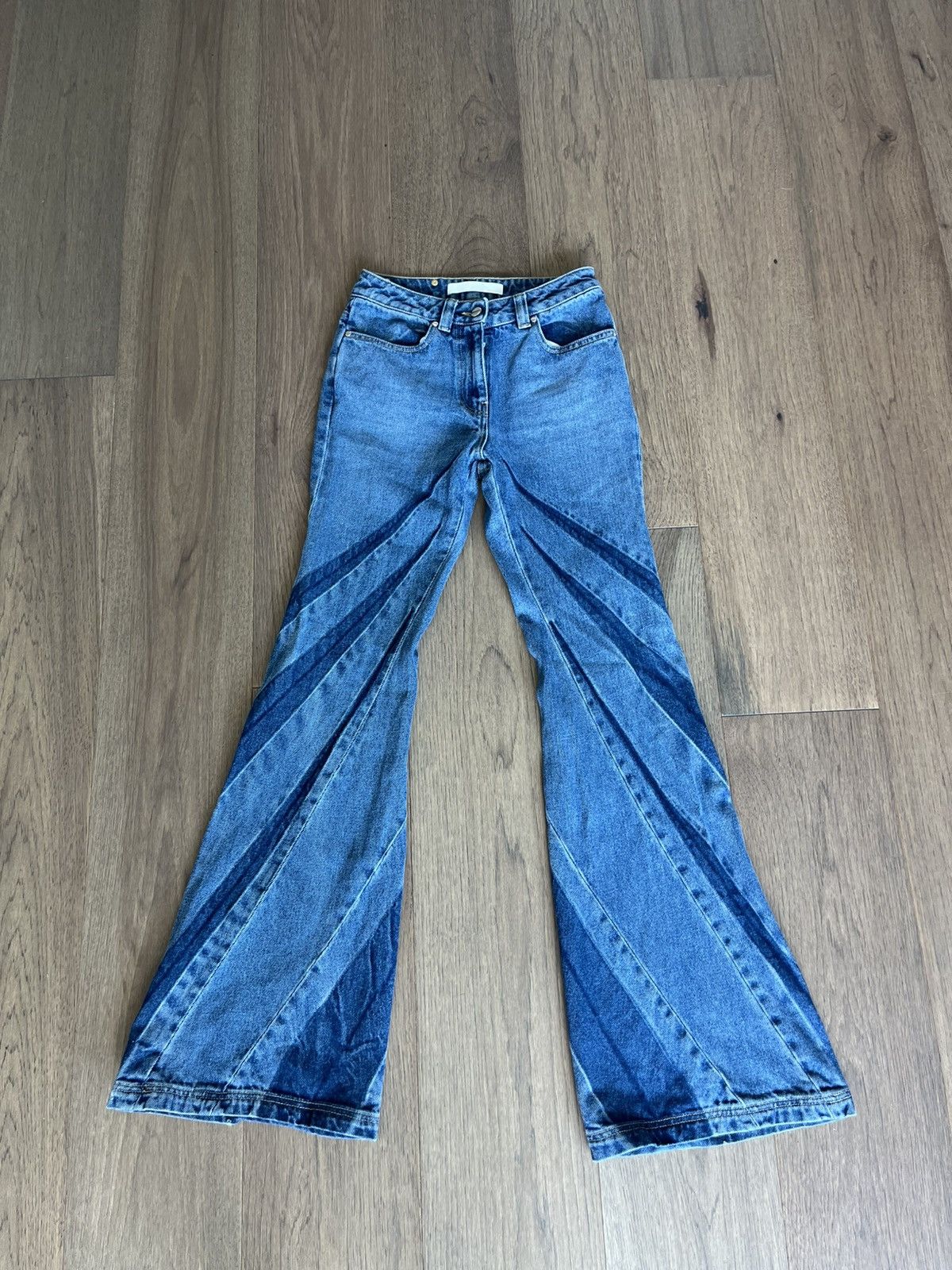Dion Lee Dion Lee Darted Jeans Size 24" / US 00 / IT 34 - 2 Thumbnail