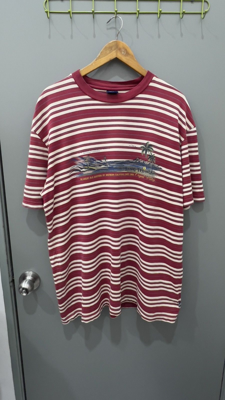 Hang Ten × Vintage Vintage Hang Ten Size US XL / EU 56 / 4 - 2 Thumbnail