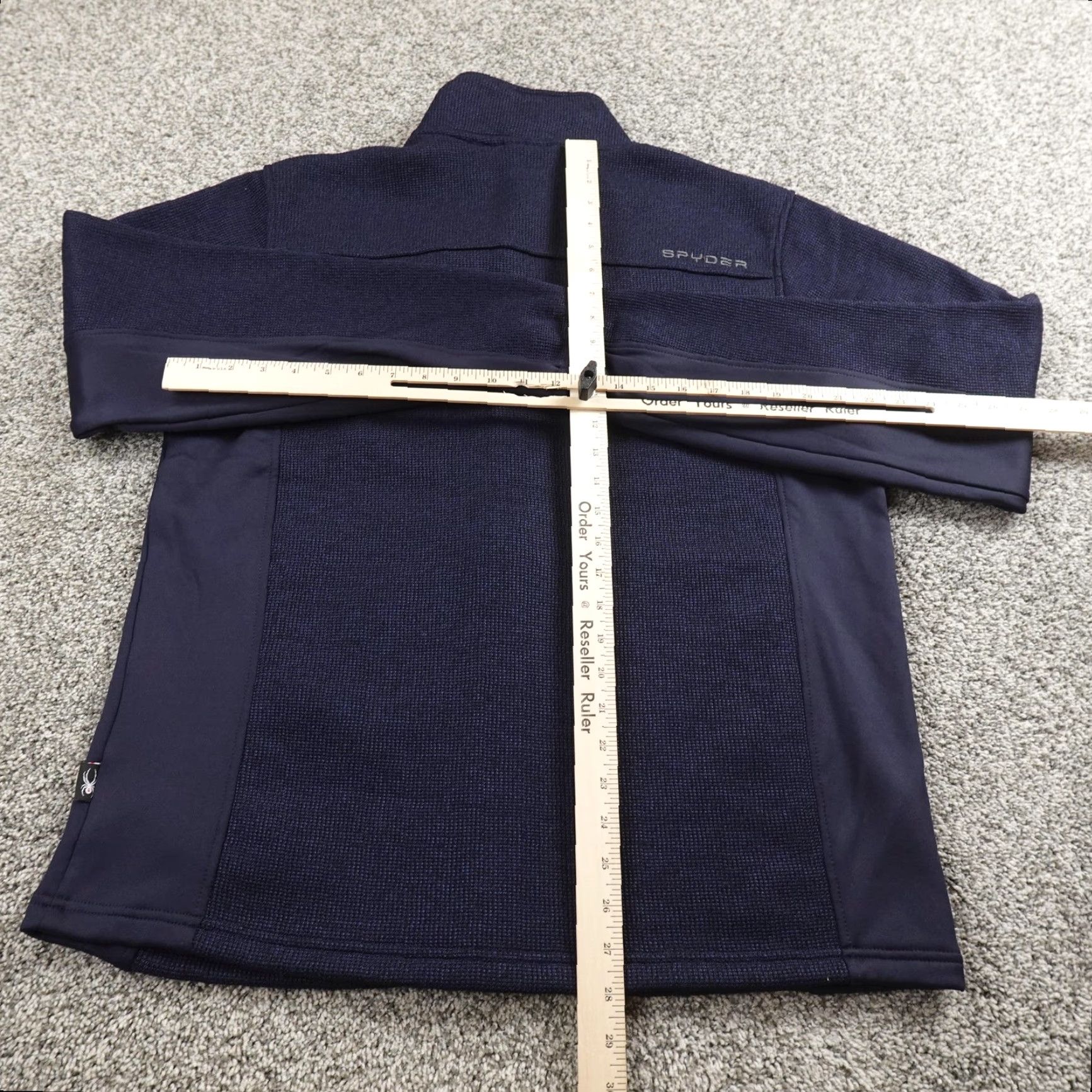 Spyder Spyder Jacket Mens L Blue Full Zip Knit Fleece Lined Ski Outdoor Coat Hiking Size US L / EU 52-54 / 3 - 7 Thumbnail