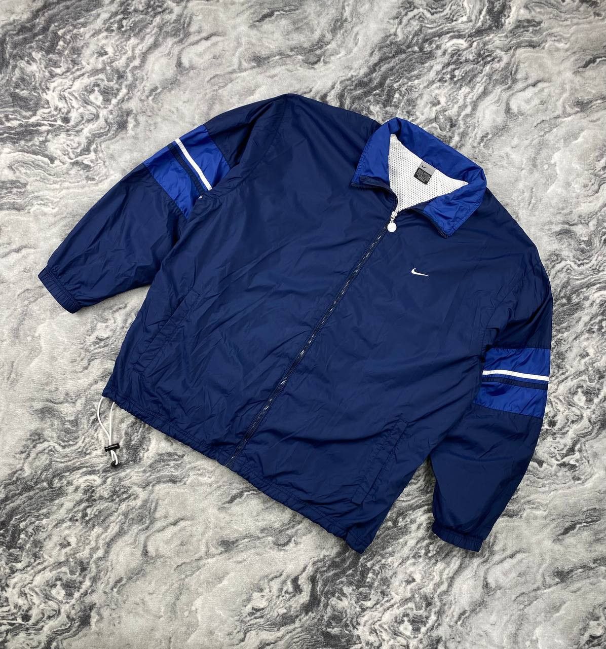 Nike Vintage Nike Tracksuit Jacket And Pants Striped Swoosh 00s Size US XL / EU 56 / 4 - 2 Thumbnail