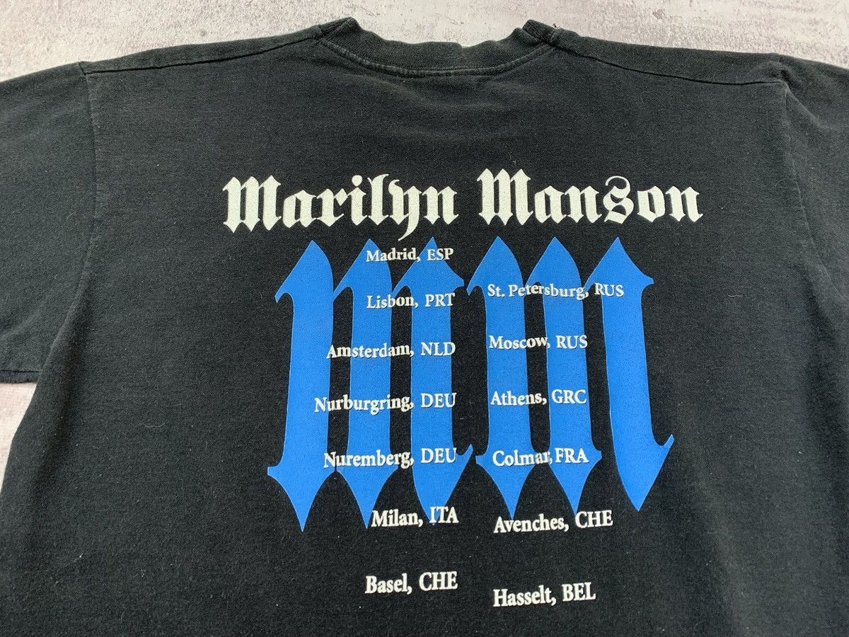 Vintage 2004 Marilyn Manson Against All Gods Tour T-Shirt