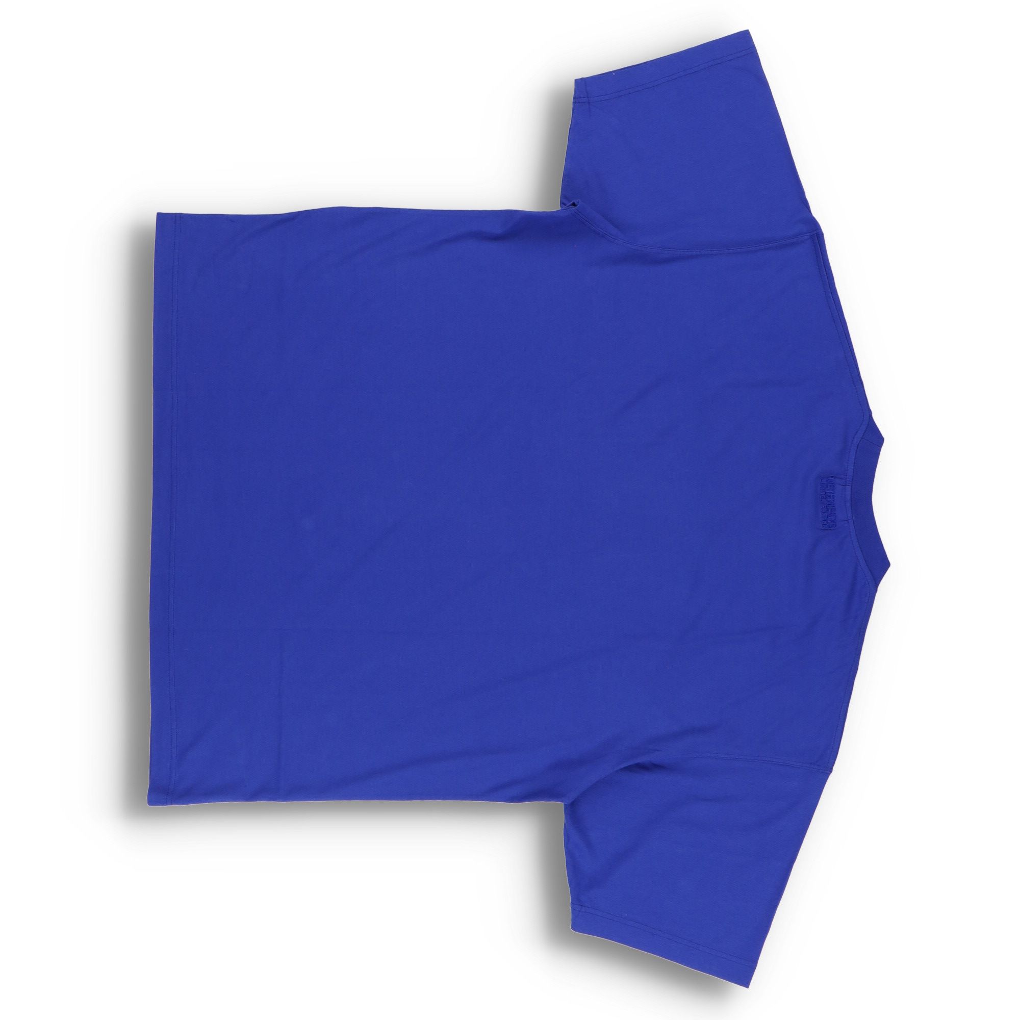Vetements Blue Embroidered VIP Logo Oversized T-Shirt Size US L / EU 52-54 / 3 - 10 Thumbnail