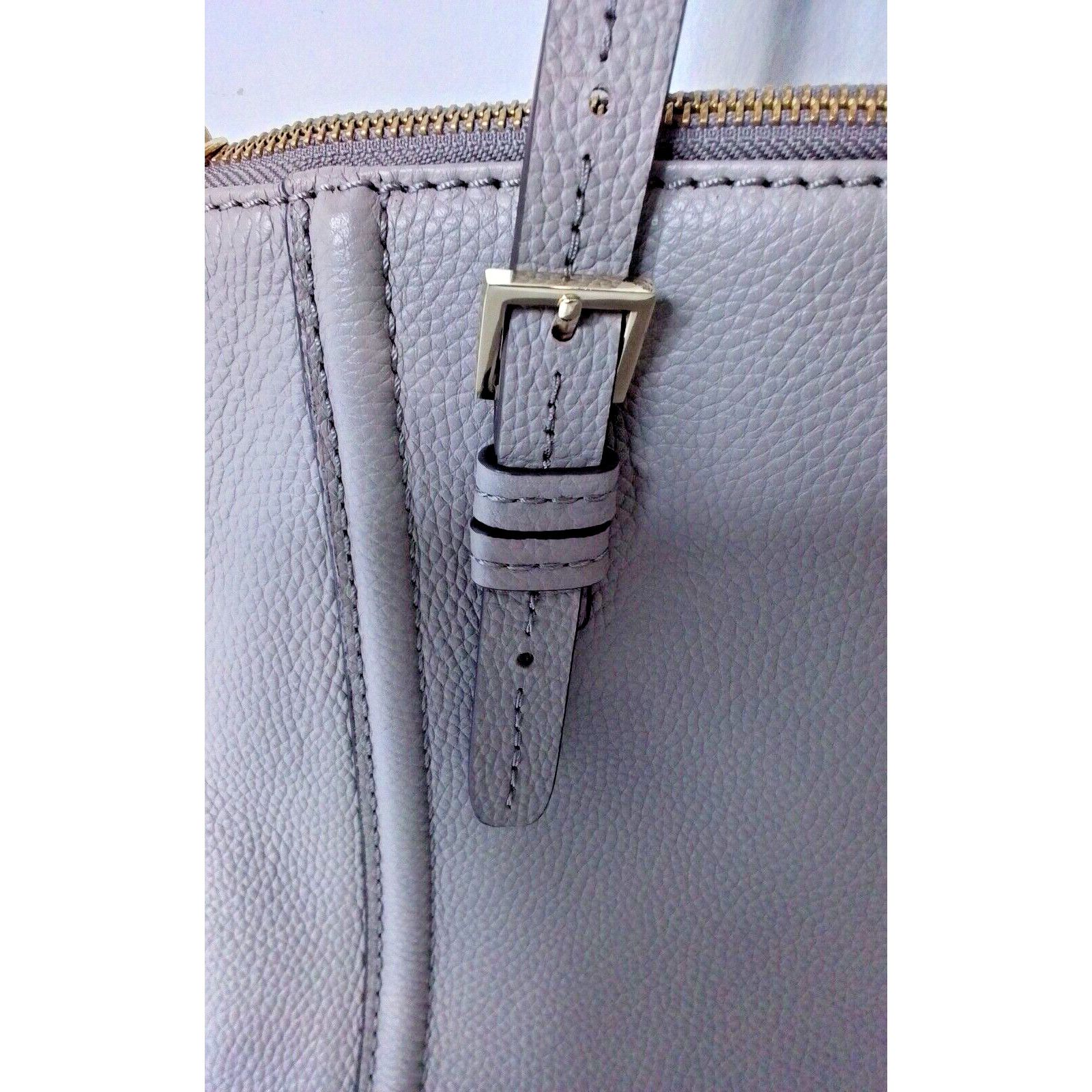 Kate Spade Kate Spade NY Handbag Orchard Street Maya Leather Tote Gray Size ONE SIZE - 10 Thumbnail
