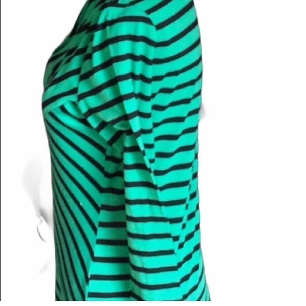 Other RXB Green and Black Striped Blouse Size M / US 6-8 / IT 42-44 - 7 Thumbnail