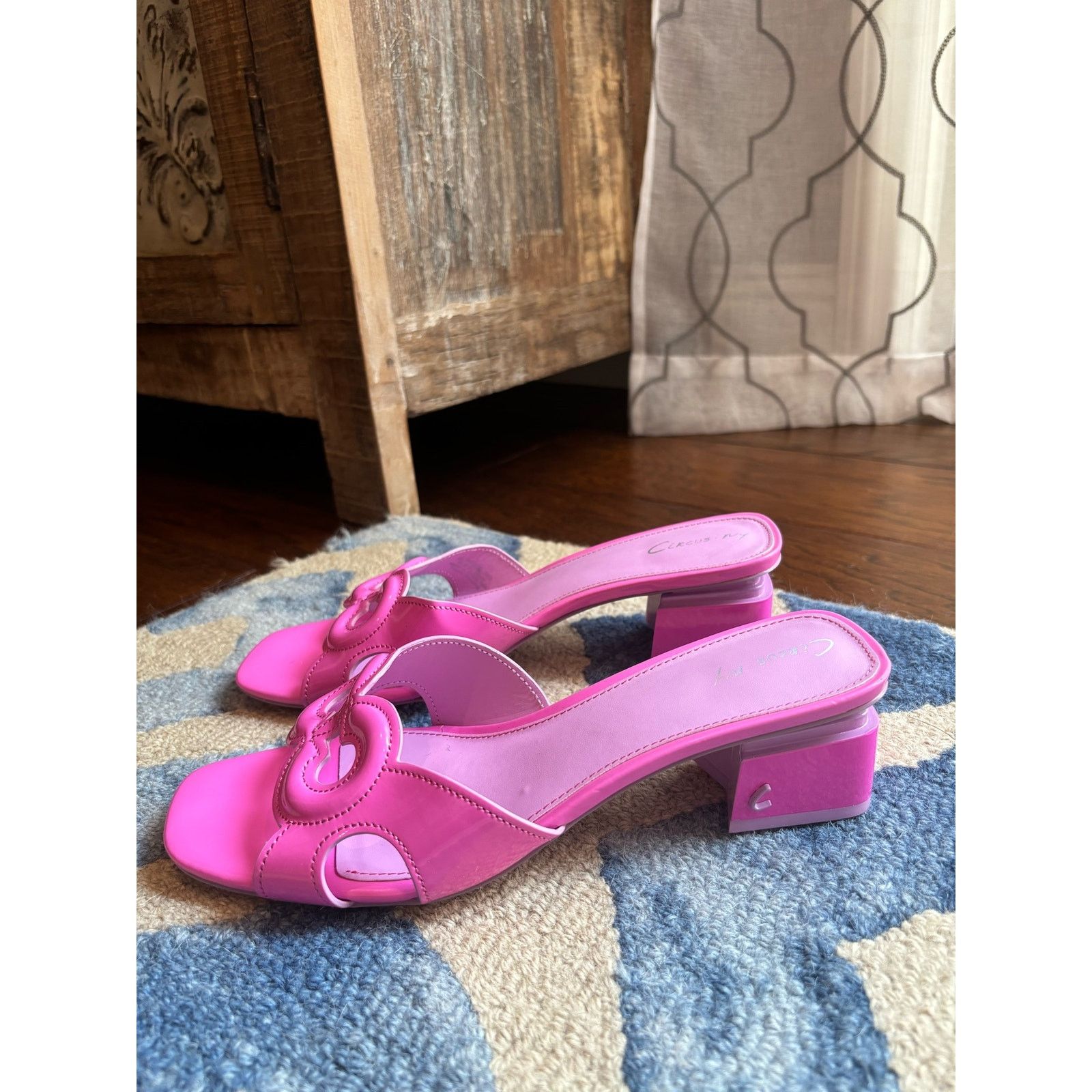 Sam Edelman Circus by Sam Edelman, pink slides size 8 Size US 8 / IT 38 - 3 Thumbnail