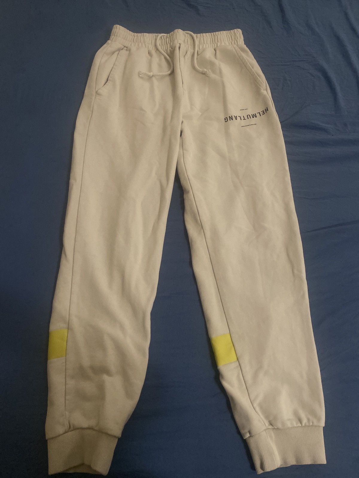 Helmut Lang Men's Blocked Logo Zip Hoodie helmut lang Size US S / EU 44-46 / 1 - 6 Thumbnail