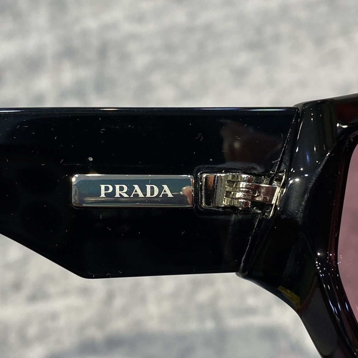 Prada PRADA 0PR 09ZS 16K30L BLACK PINK Size ONE SIZE - 7 Thumbnail